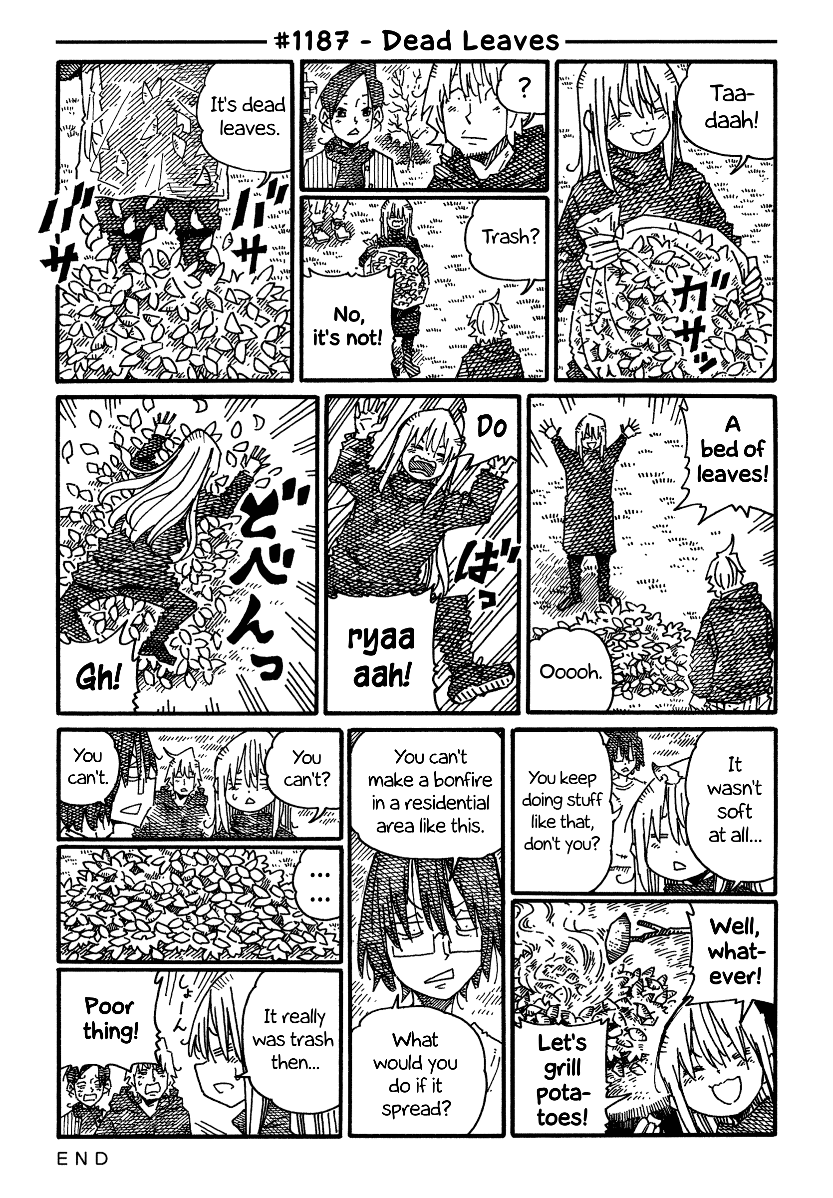 Hatarakanai Futari (The Jobless Siblings) Chapter 1187 page 1 - Chapter 1187: Dead Leaves