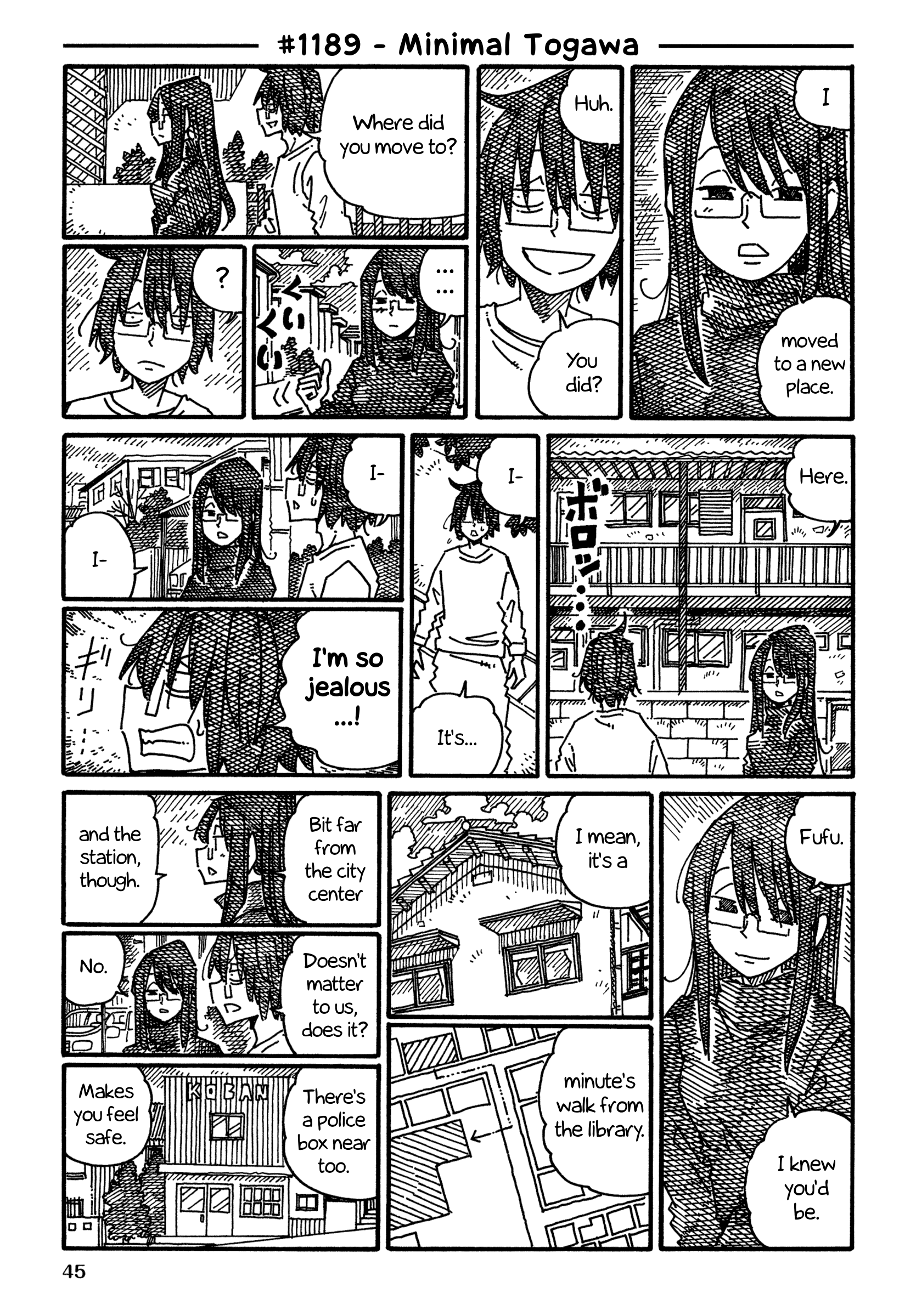 Hatarakanai Futari (The Jobless Siblings) Chapter 1189 page 1 - Chapter 1189: Minimal Togawa