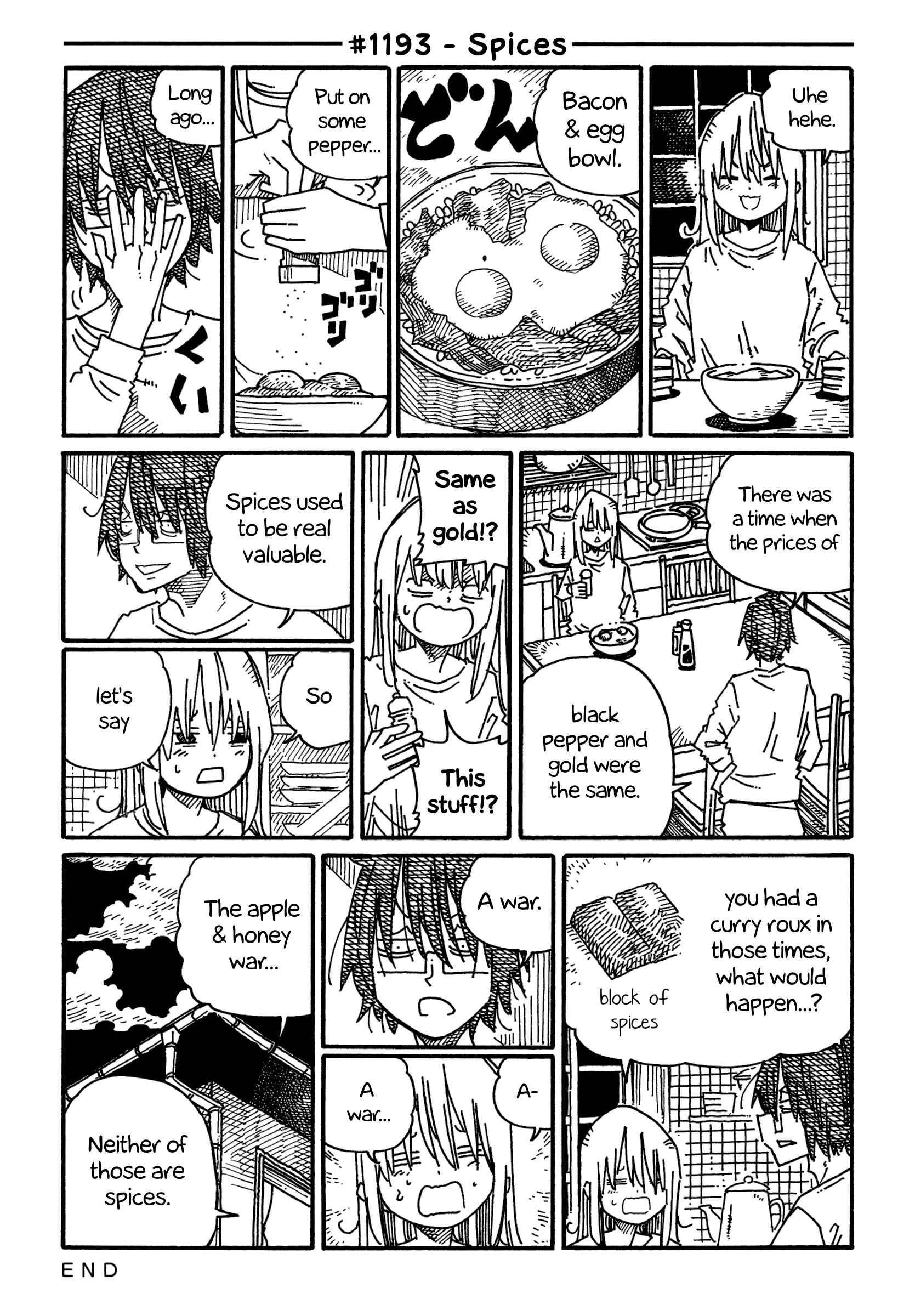 Hatarakanai Futari (The Jobless Siblings) Chapter 1193 page 1 - Chapter 1193: Spices