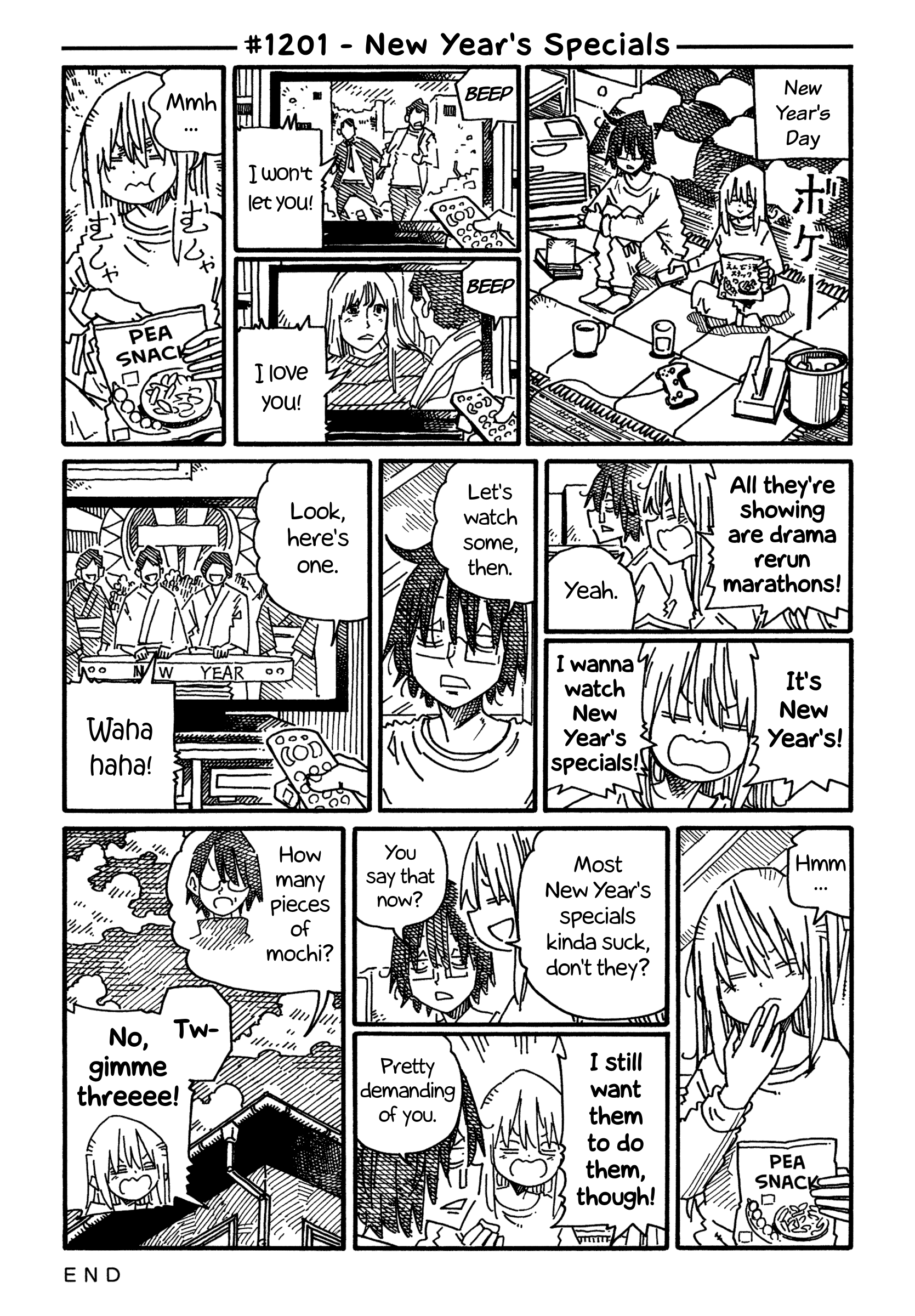 Hatarakanai Futari (The Jobless Siblings) Chapter 1201 page 1 - Chapter 1201: New Year's Specials