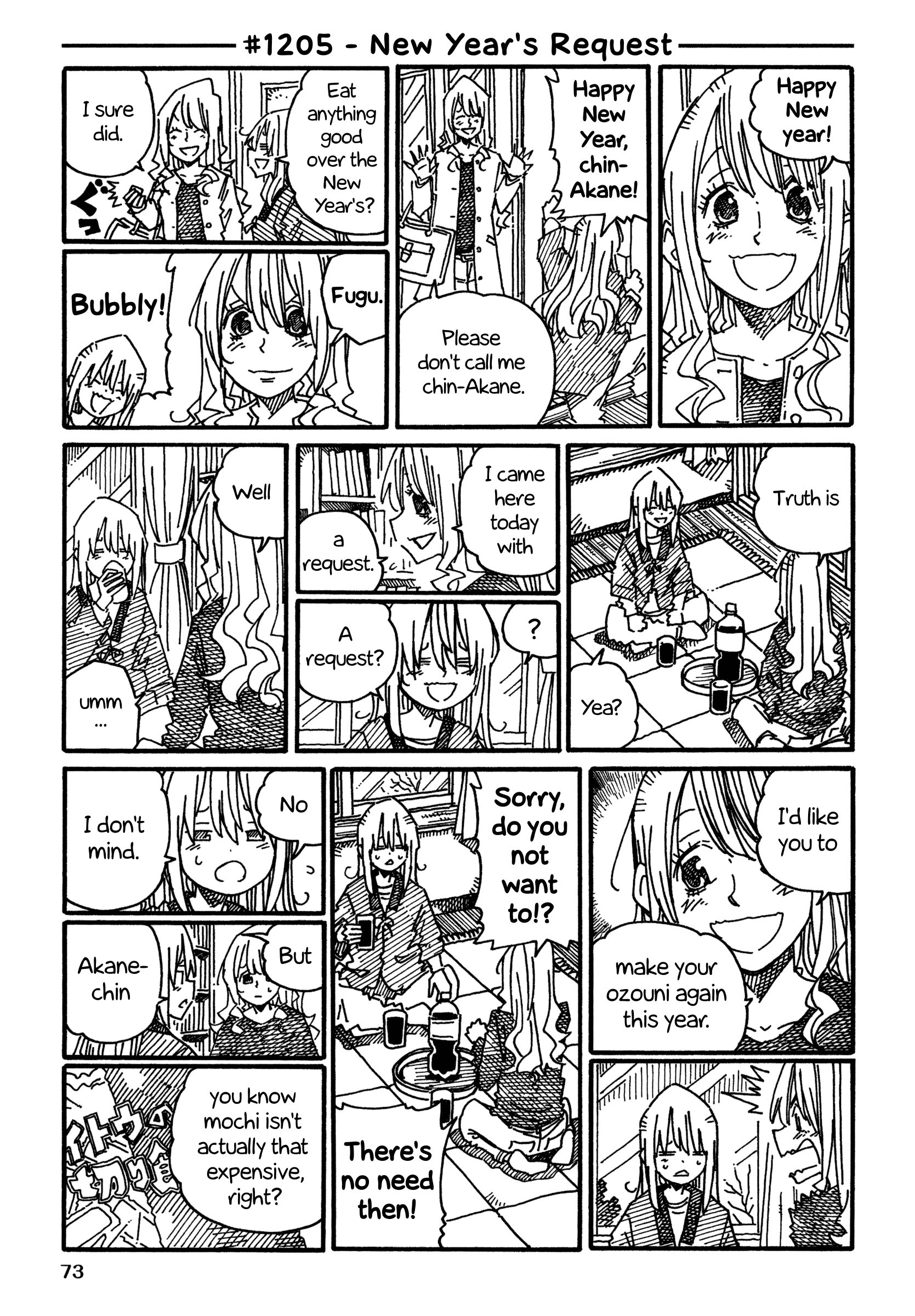 Hatarakanai Futari (The Jobless Siblings) Chapter 1205 page 1 - Chapter 1205: New Year's Request