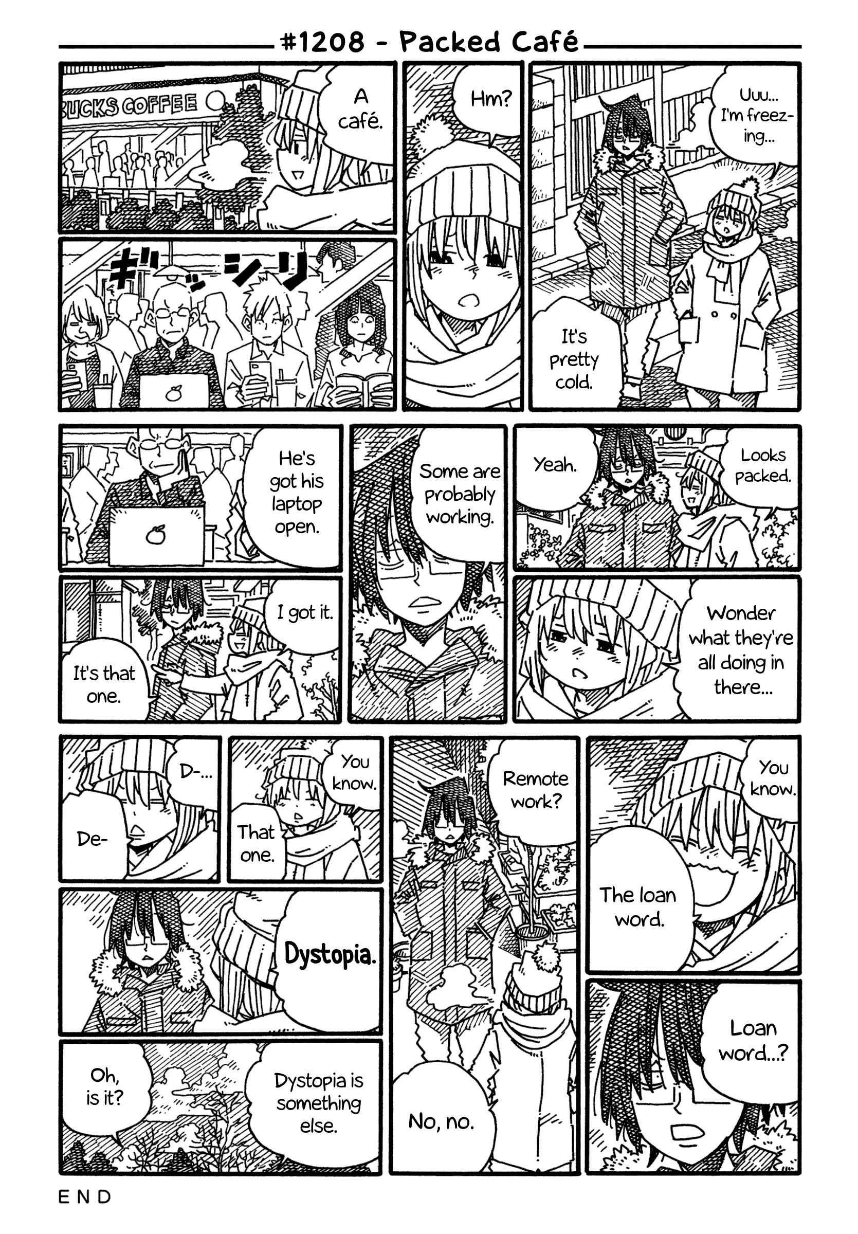Hatarakanai Futari (The Jobless Siblings) Chapter 1208 page 1 - Chapter 1208: Packed Café