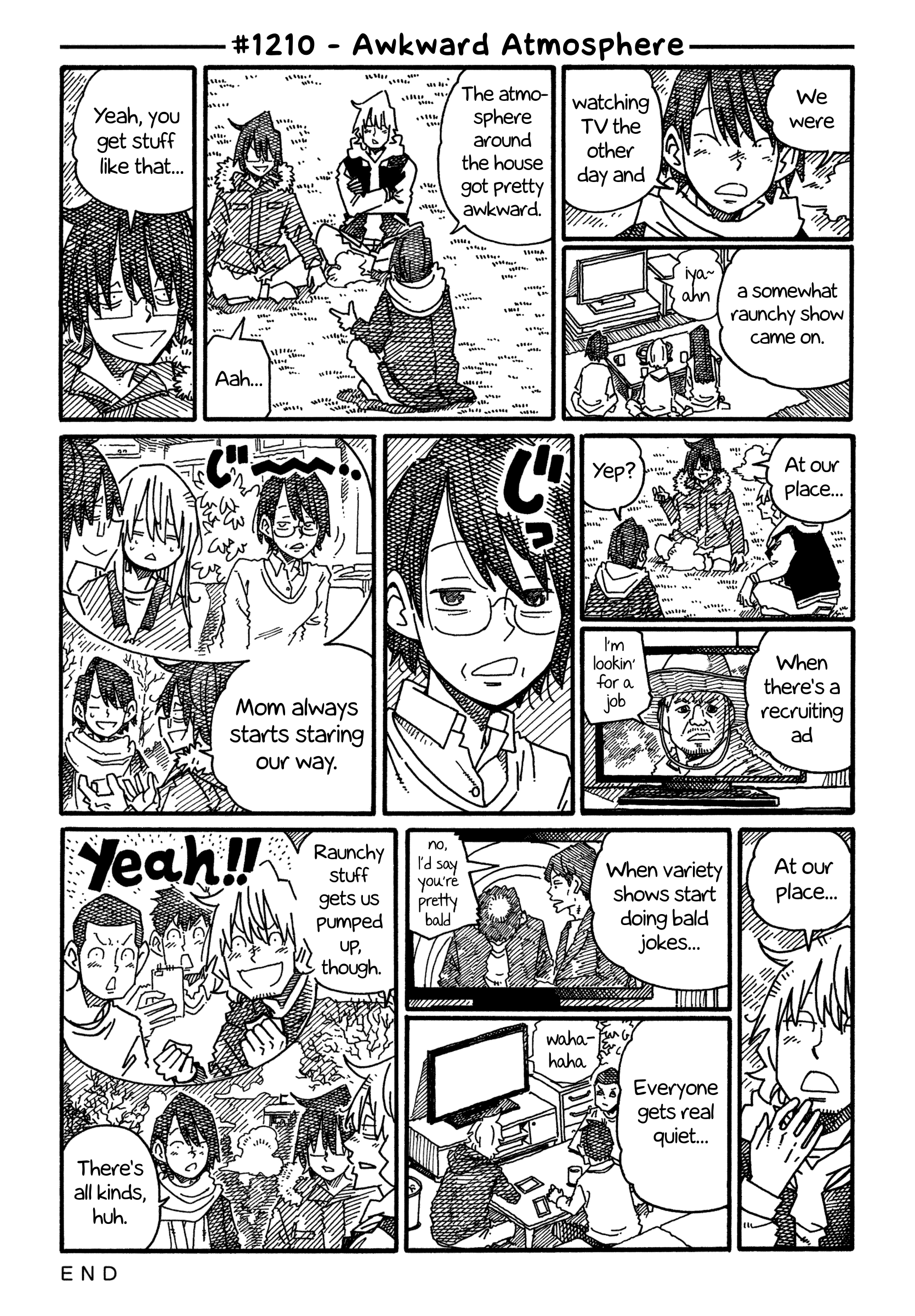 Hatarakanai Futari (The Jobless Siblings) Chapter 1210 page 1 - Chapter 1210: Awkward Atmosphere