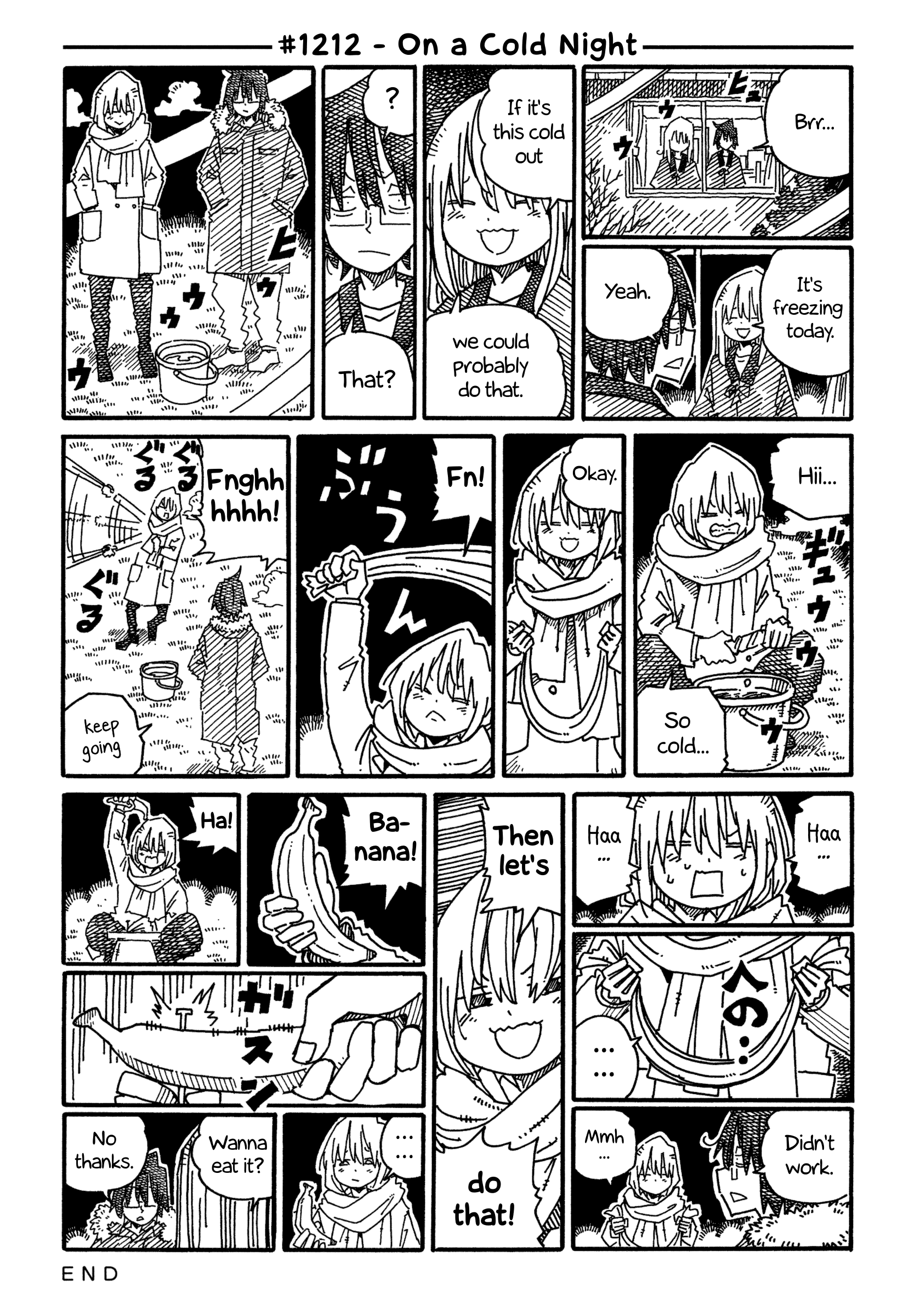 Hatarakanai Futari (The Jobless Siblings) Chapter 1212 page 1 - Chapter 1212: On a Cold Night