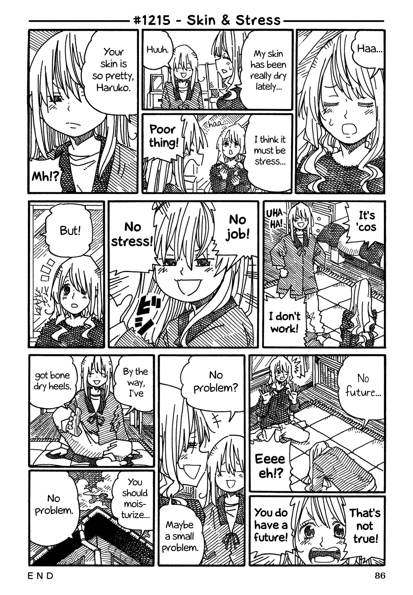Hatarakanai Futari (The Jobless Siblings) Chapter 1215 page 1 - Chapter 1215: Skin & Stress