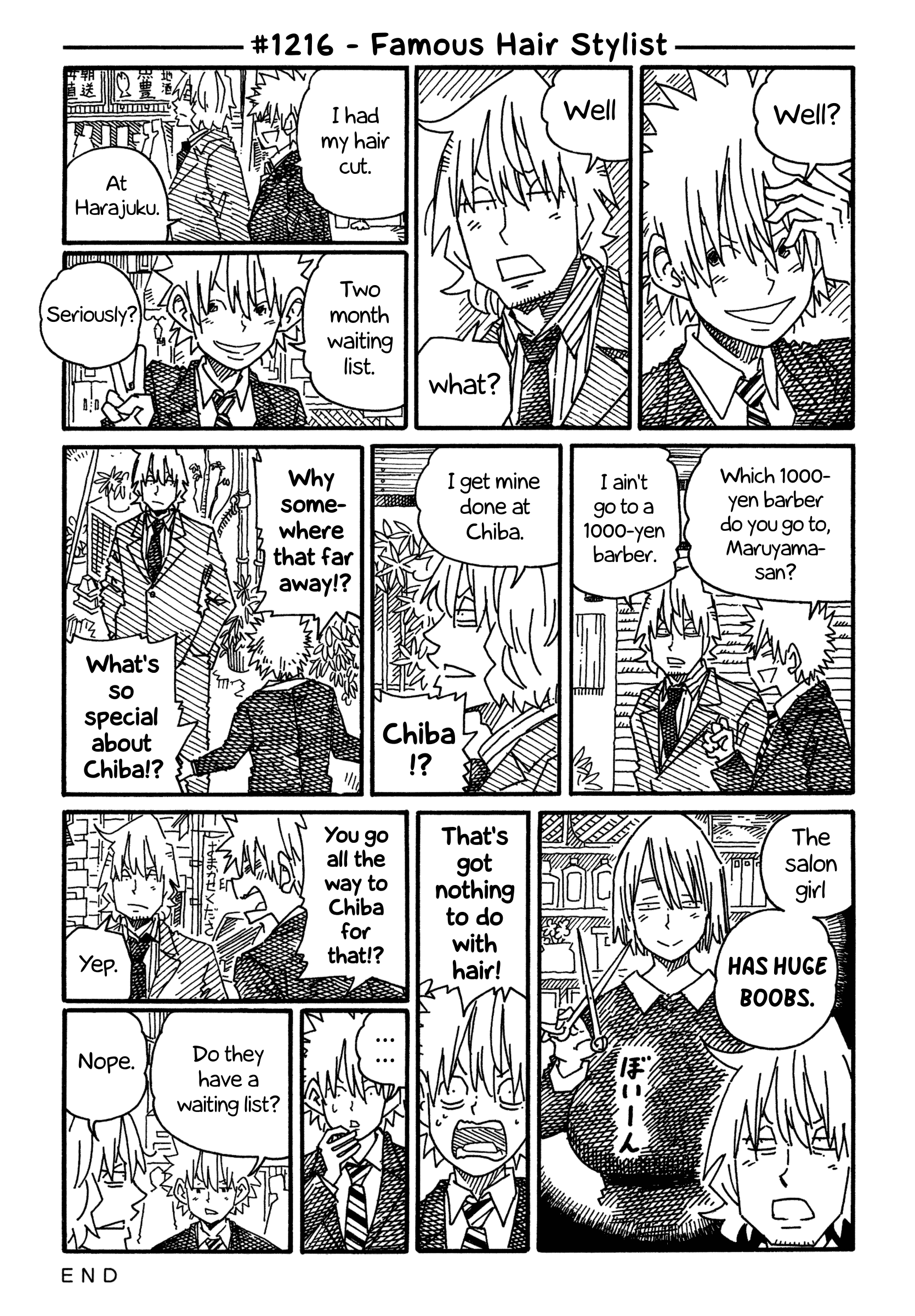 Hatarakanai Futari (The Jobless Siblings) Chapter 1216 page 1 - Chapter 1216: Famous Hair Stylist