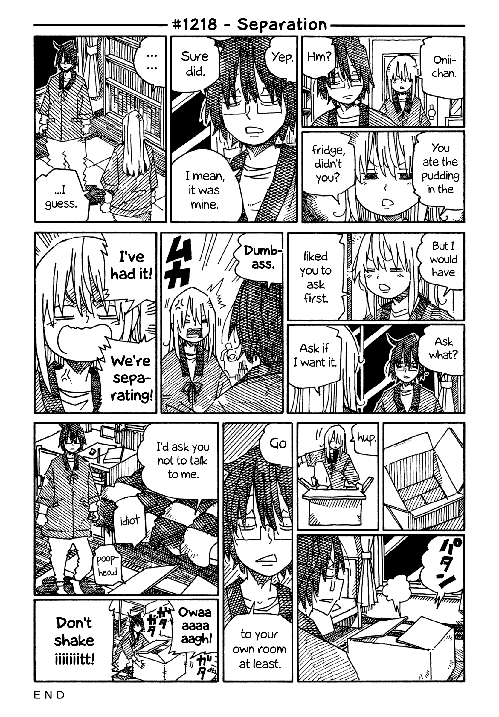 Hatarakanai Futari (The Jobless Siblings) Chapter 1218 page 1 - Chapter 1218: Separation
