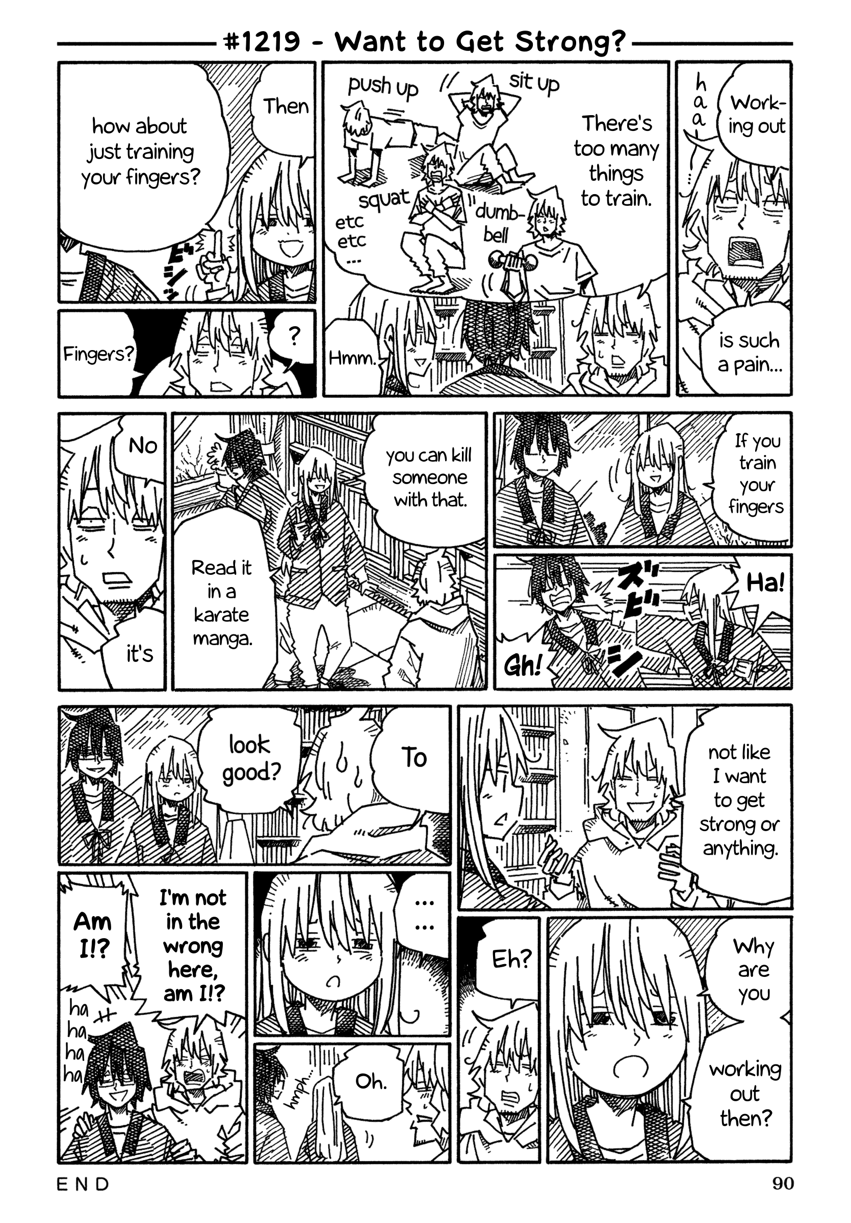 Hatarakanai Futari (The Jobless Siblings) Chapter 1219 page 1 - Chapter 1219: Want to Get Strong?