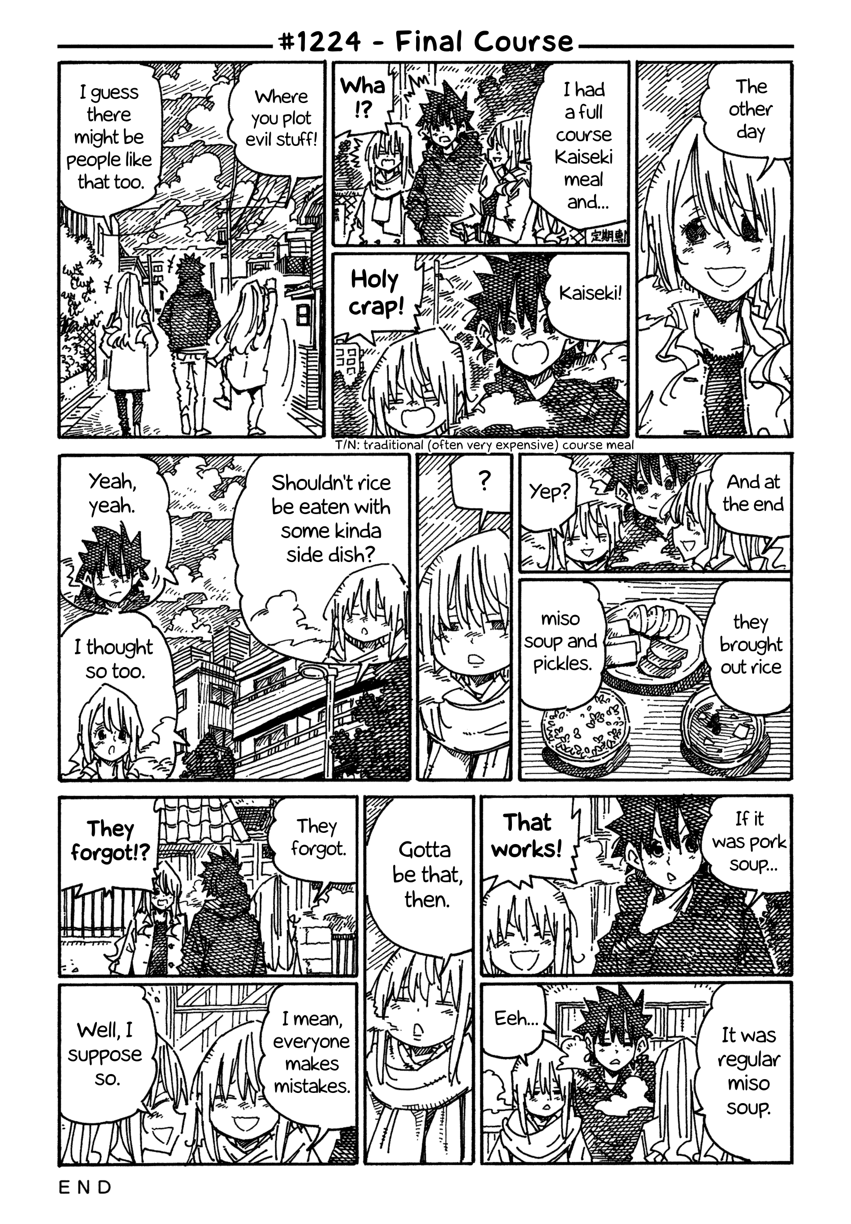 Hatarakanai Futari (The Jobless Siblings) Chapter 1224 page 1 - Chapter 1224: Final Course