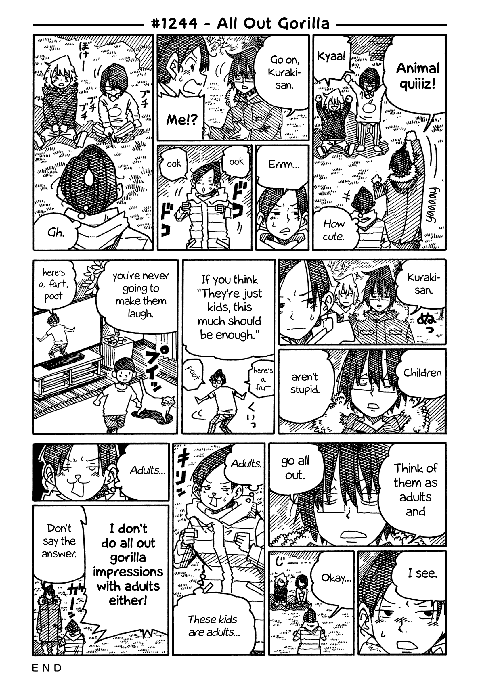 Hatarakanai Futari (The Jobless Siblings) Chapter 1244 page 1 - Chapter 1244: All Out Gorilla