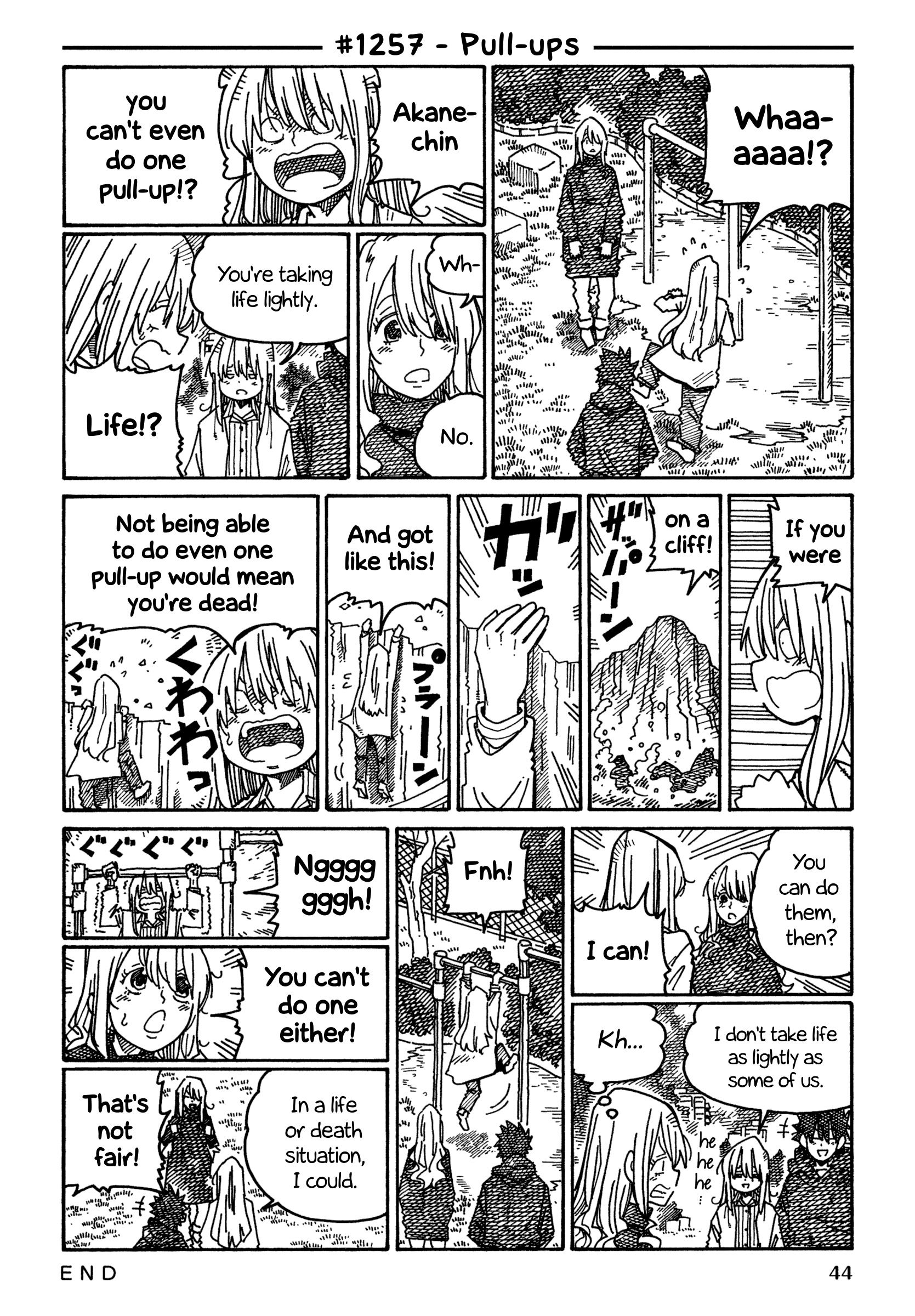 Hatarakanai Futari (The Jobless Siblings) Chapter 1257 page 1 - Chapter 1257: Pull-ups