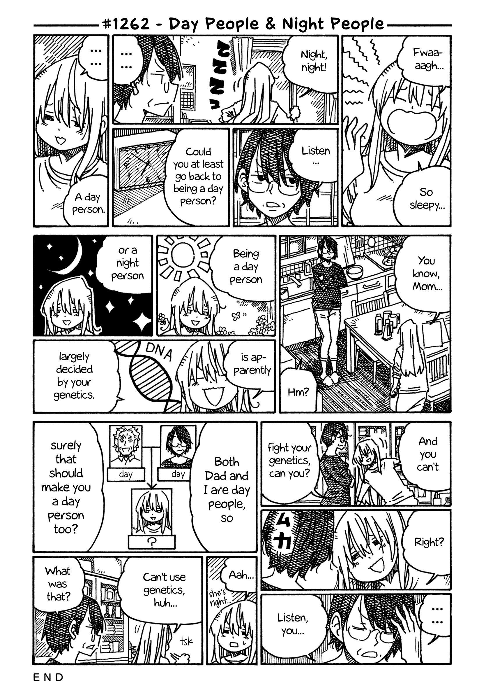 Hatarakanai Futari (The Jobless Siblings) Chapter 1262 page 1 - Chapter 1262: Day People & Night People