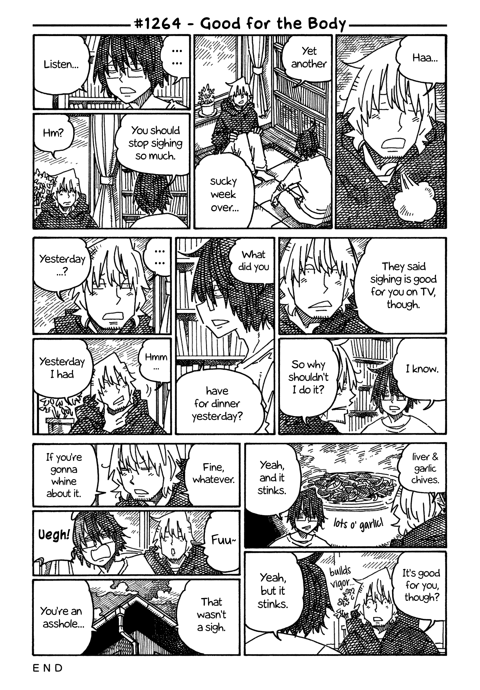 Hatarakanai Futari (The Jobless Siblings) Chapter 1264 page 1 - Chapter 1264: Good for the Body
