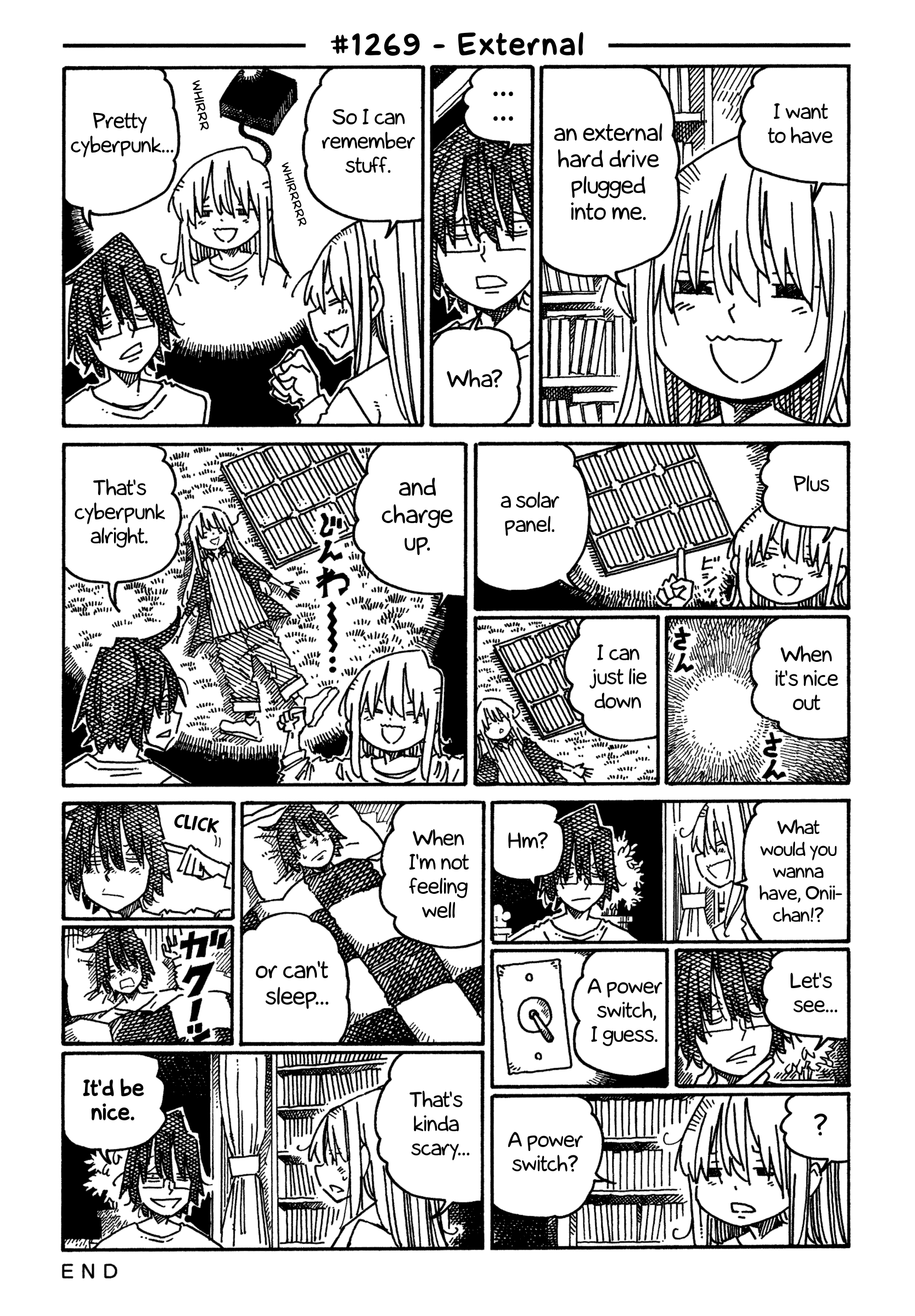 Hatarakanai Futari (The Jobless Siblings) Chapter 1269 page 1 - Chapter 1269: External
