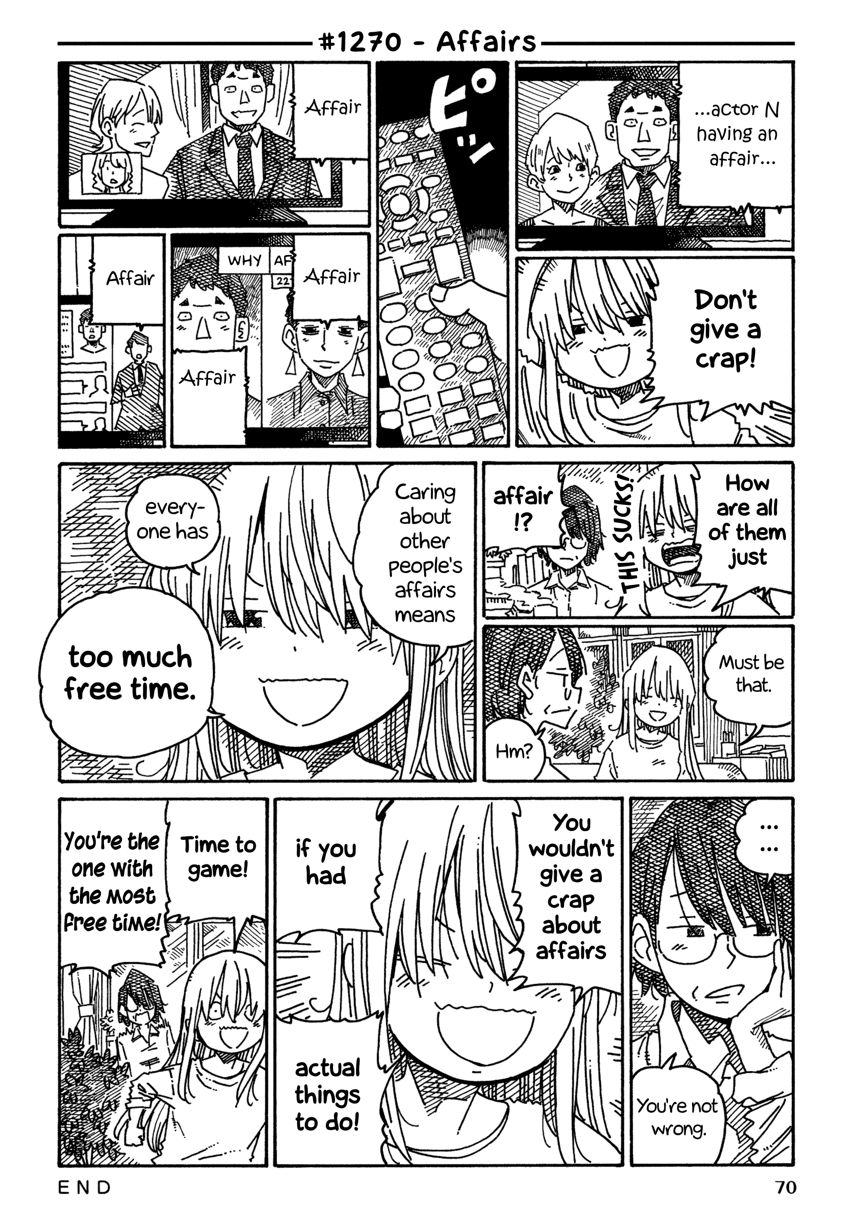 Hatarakanai Futari (The Jobless Siblings) Chapter 1270 page 1 - Chapter 1270: Affairs