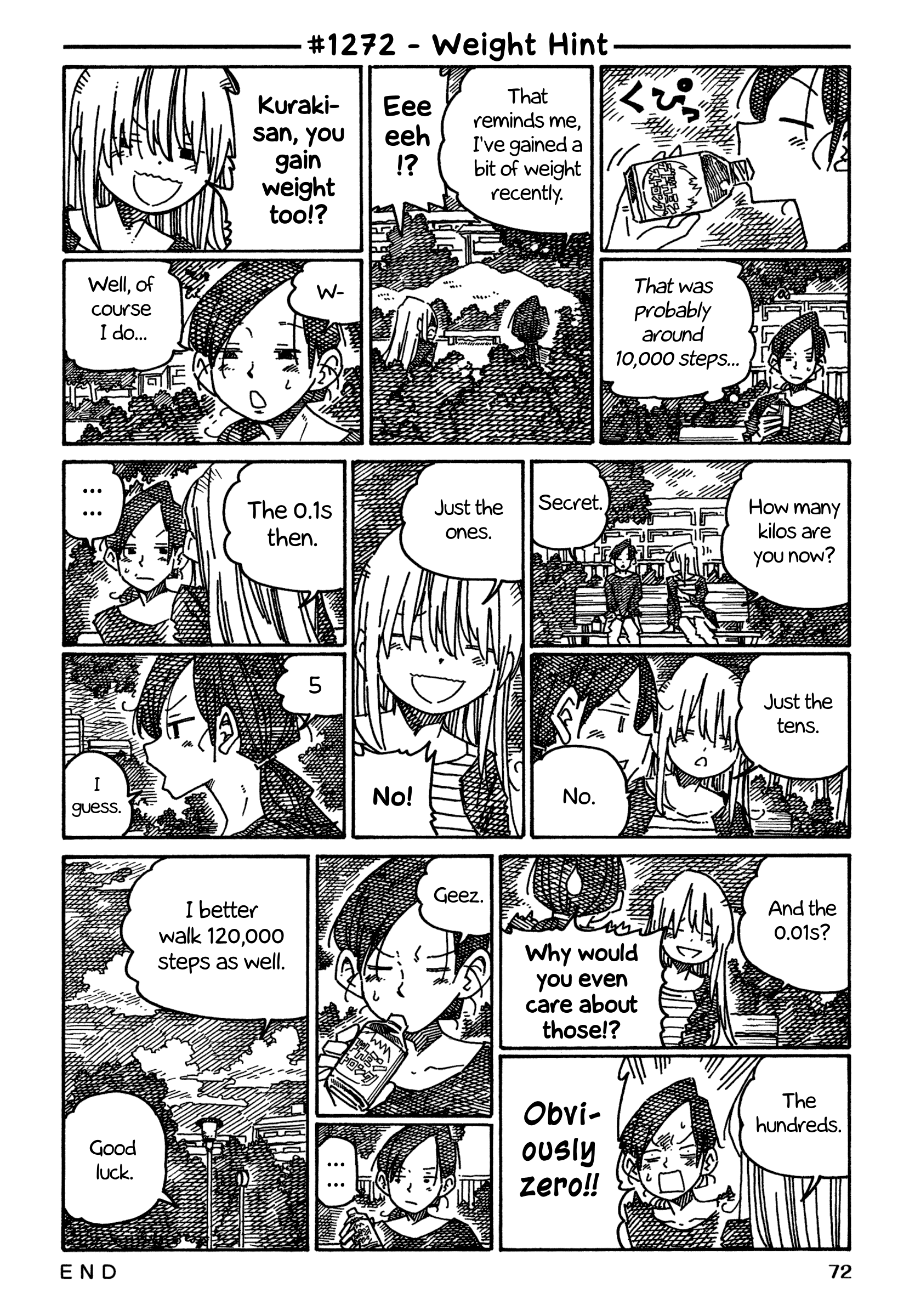 Hatarakanai Futari (The Jobless Siblings) Chapter 1272 page 1 - Chapter 1272: Weight Hint