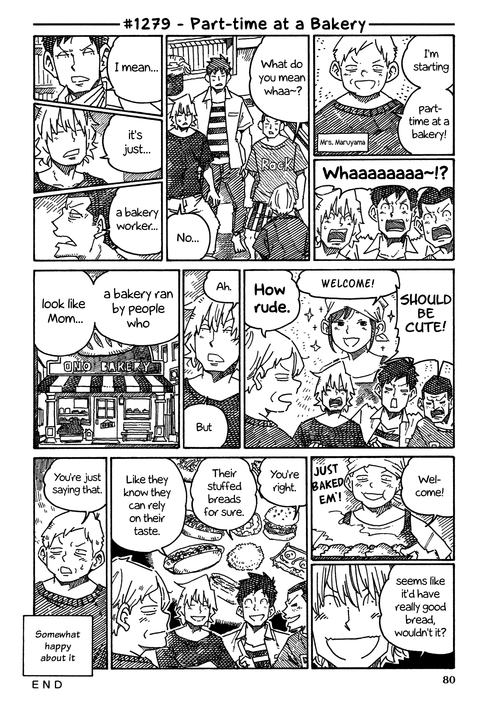 Hatarakanai Futari (The Jobless Siblings) Chapter 1279 page 1 - Chapter 1279: Part-time at a Bakery