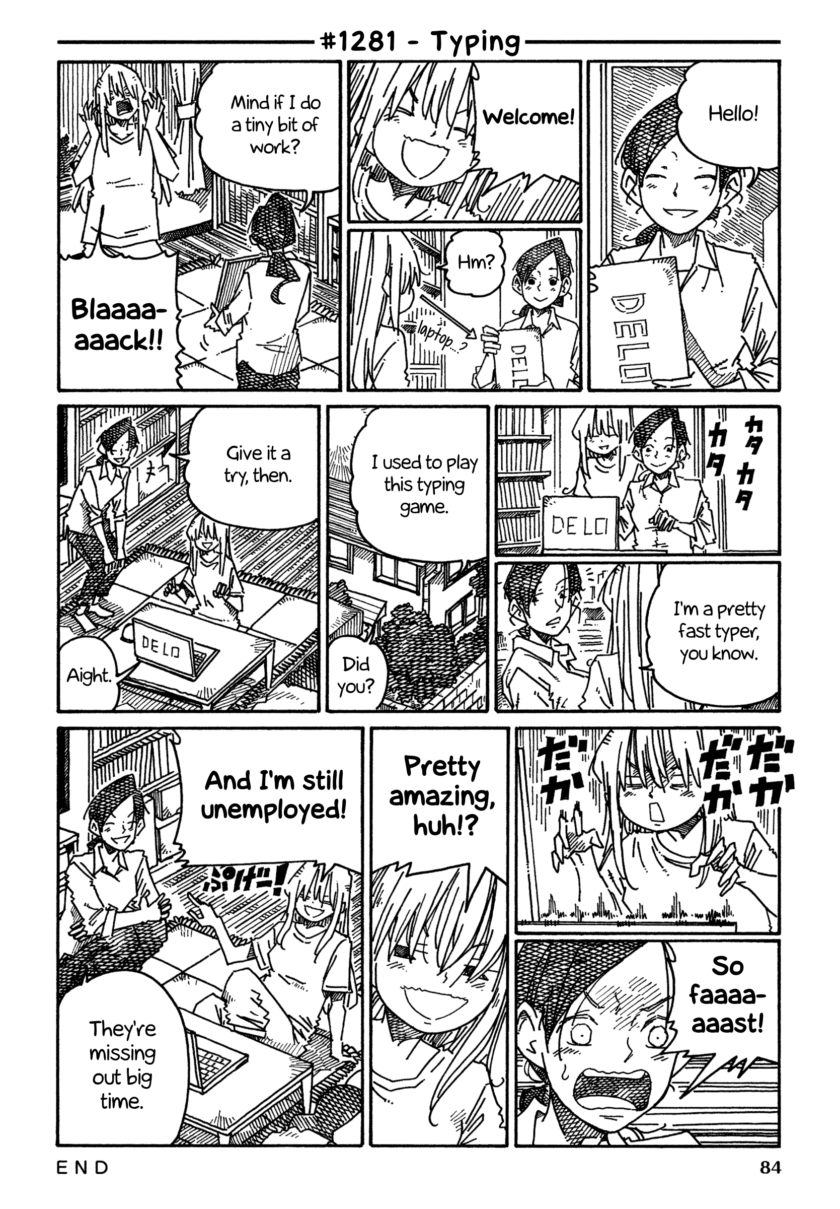 Hatarakanai Futari (The Jobless Siblings) Chapter 1281 page 1 - Chapter 1281: Typing