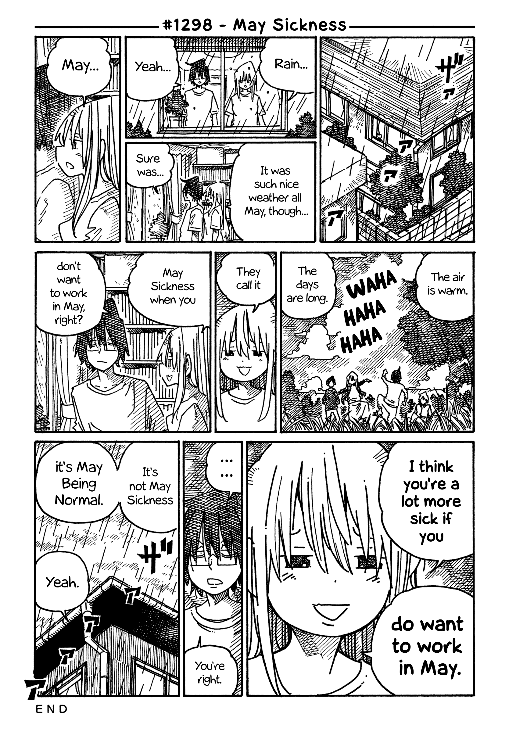 Hatarakanai Futari (The Jobless Siblings) Chapter 1298 page 1 - Chapter 1298: May Sickness