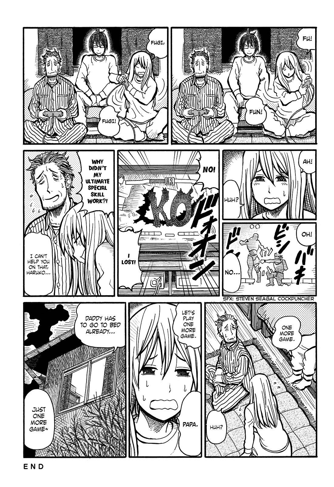 Hatarakanai Futari (The Jobless Siblings) Chapter 13.2 page 4 - Chapter 13v2 : Vs. Papa
