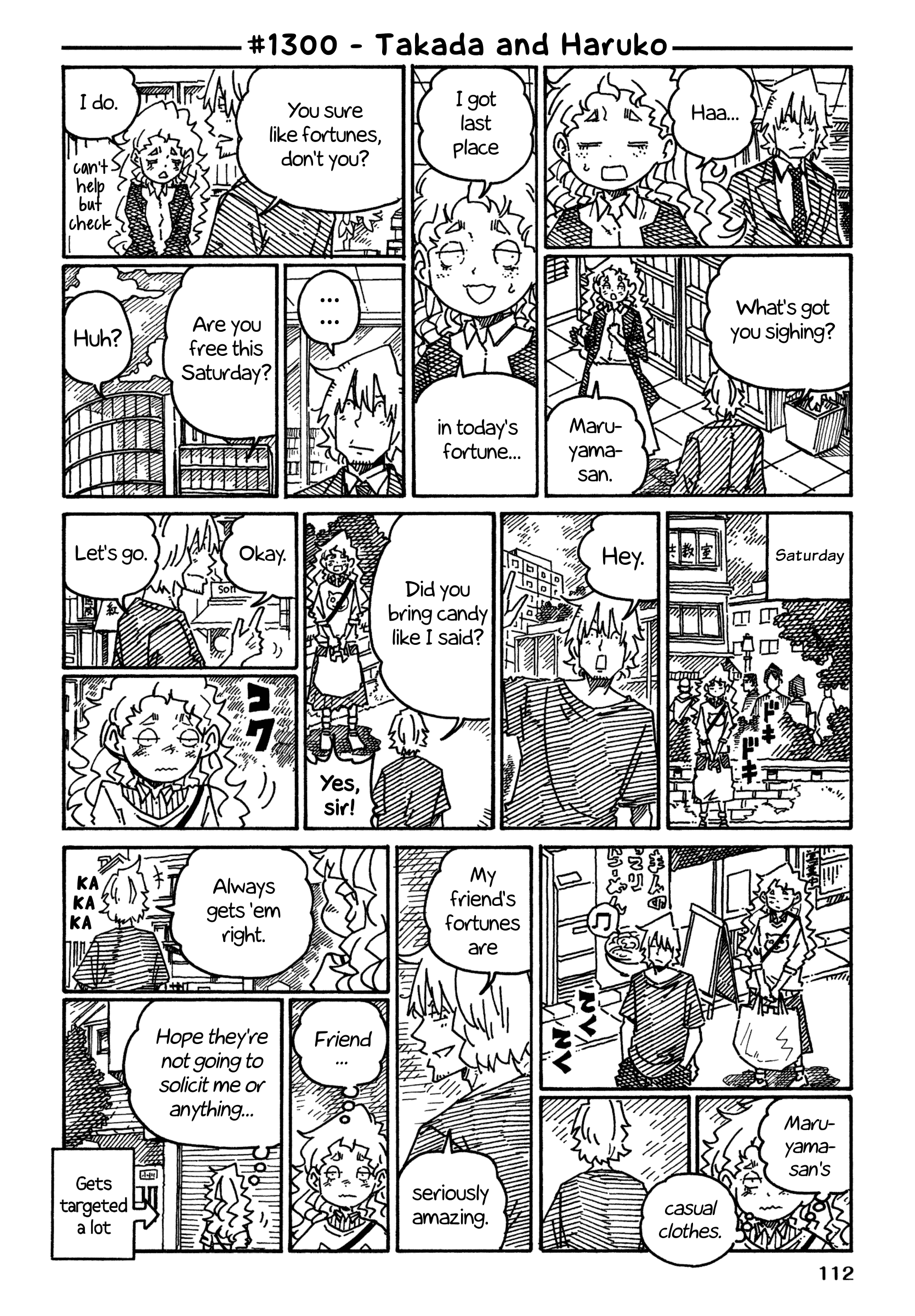 Hatarakanai Futari (The Jobless Siblings) Chapter 1300 page 1 - Chapter 1300: Takada and Haruko