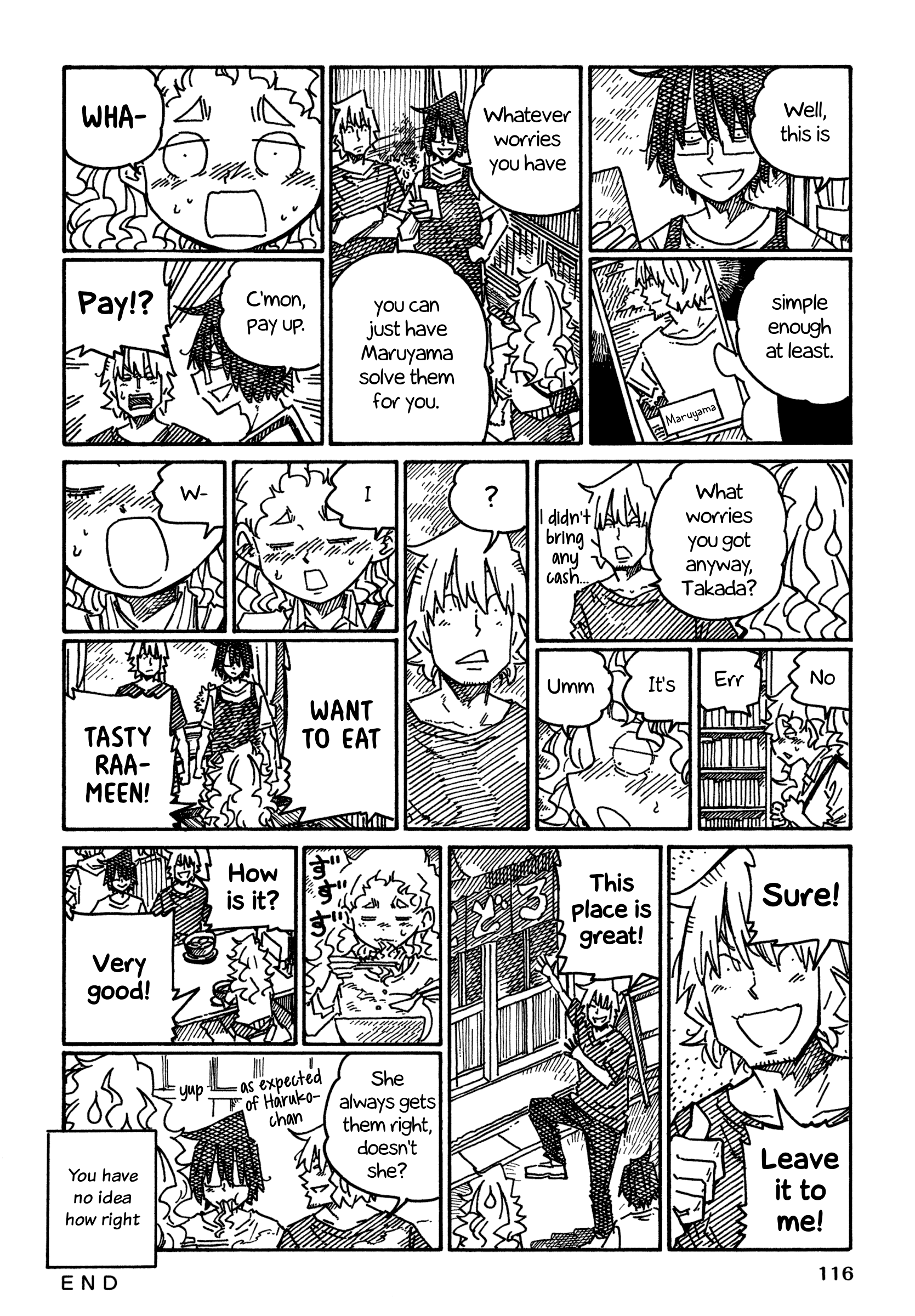 Hatarakanai Futari (The Jobless Siblings) Chapter 1300 page 5 - Chapter 1300: Takada and Haruko