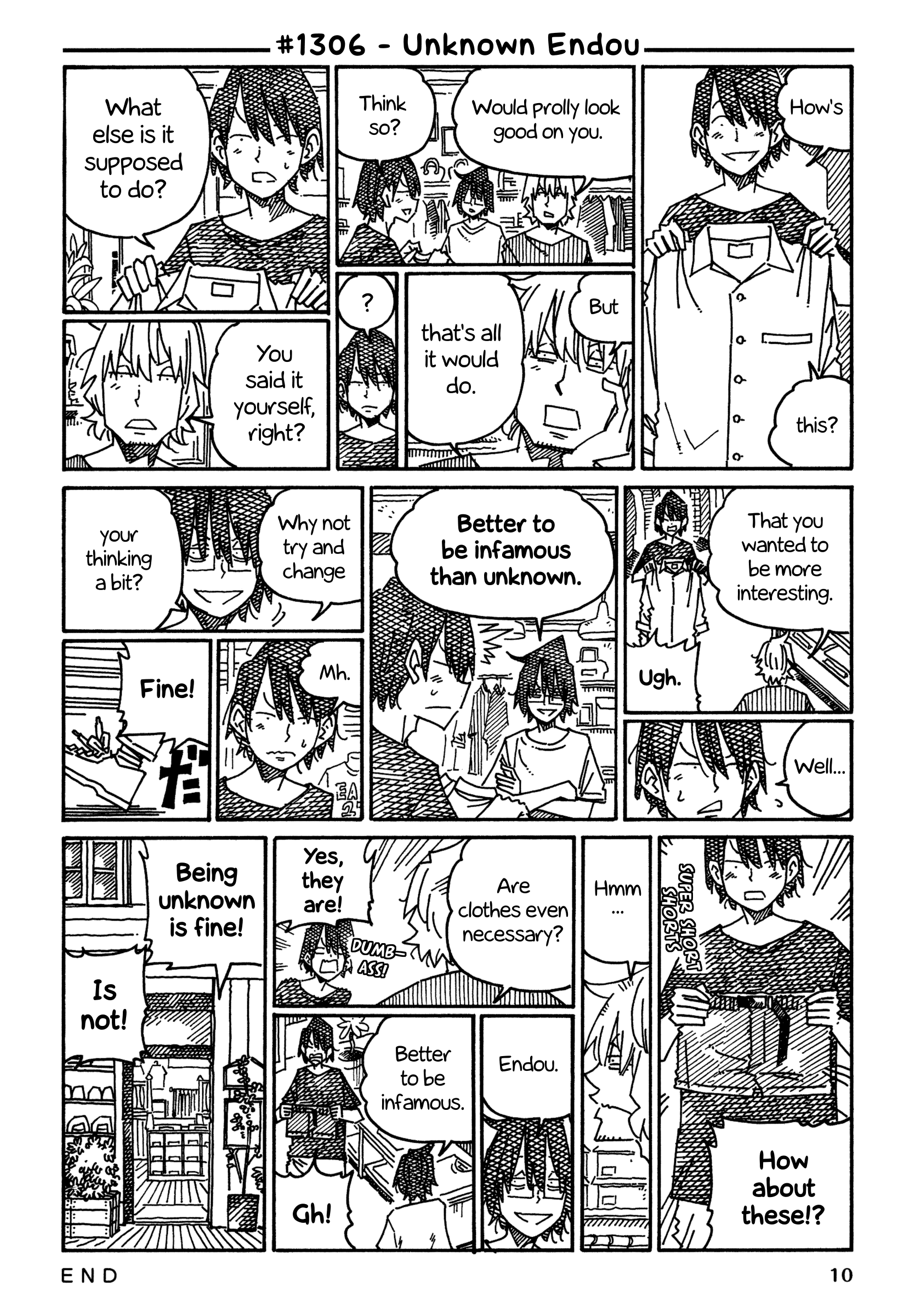 Hatarakanai Futari (The Jobless Siblings) Chapter 1306 page 1 - Chapter 1306: Unknown Endou
