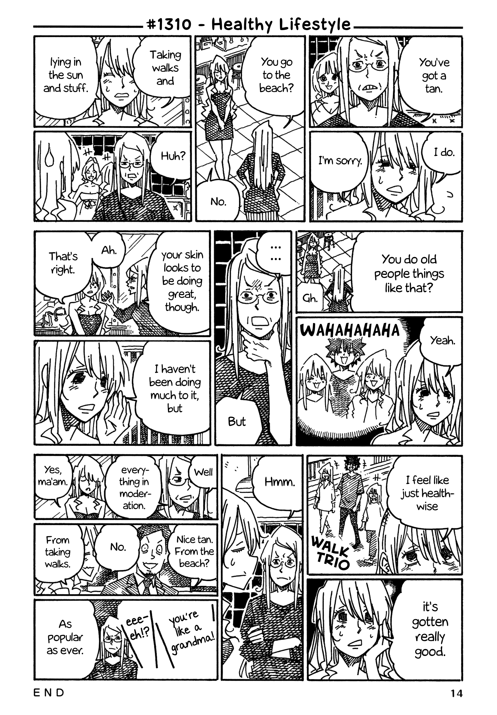 Hatarakanai Futari (The Jobless Siblings) Chapter 1310 page 1 - Chapter 1310: Healthy Lifestyle