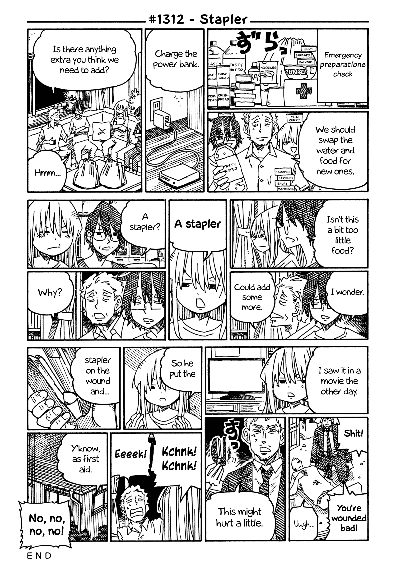 Hatarakanai Futari (The Jobless Siblings) Chapter 1312 page 1 - Chapter 1312: Stapler