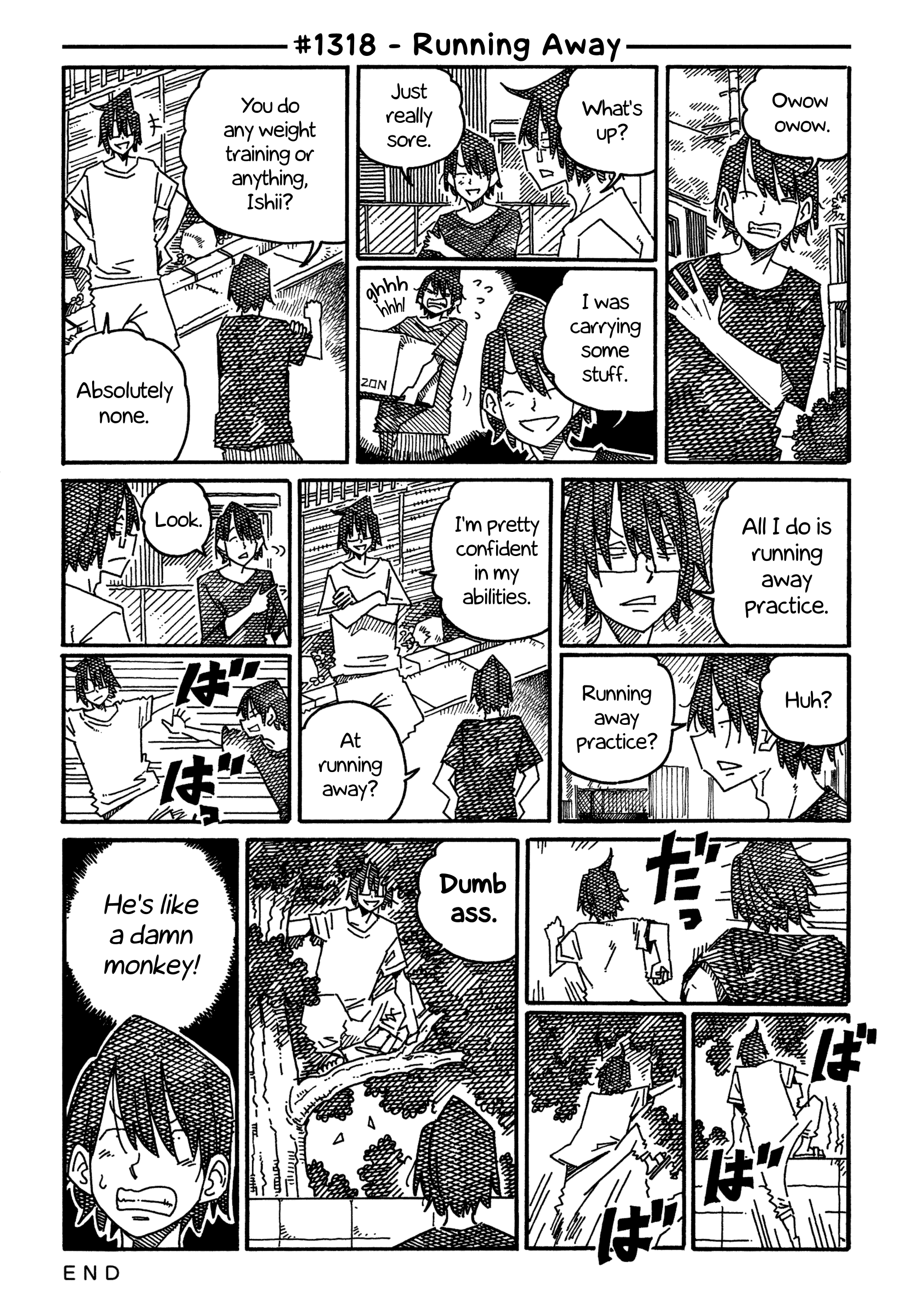 Hatarakanai Futari (The Jobless Siblings) Chapter 1318 page 1 - Chapter 1318: Running Away