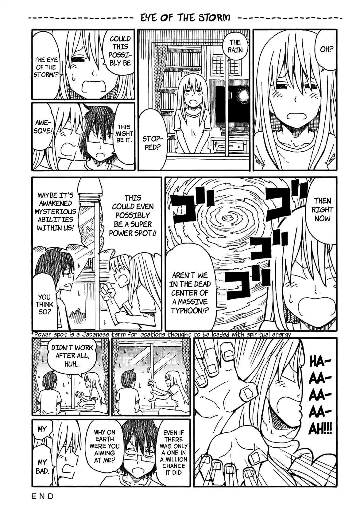 Hatarakanai Futari (The Jobless Siblings) Chapter 132.5 page 1 - Chapter 132.5: Eye of the Storm