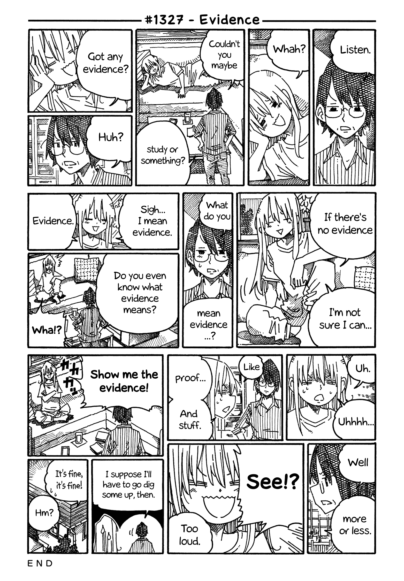 Hatarakanai Futari (The Jobless Siblings) Chapter 1327 page 1 - Chapter 1327: Evidence