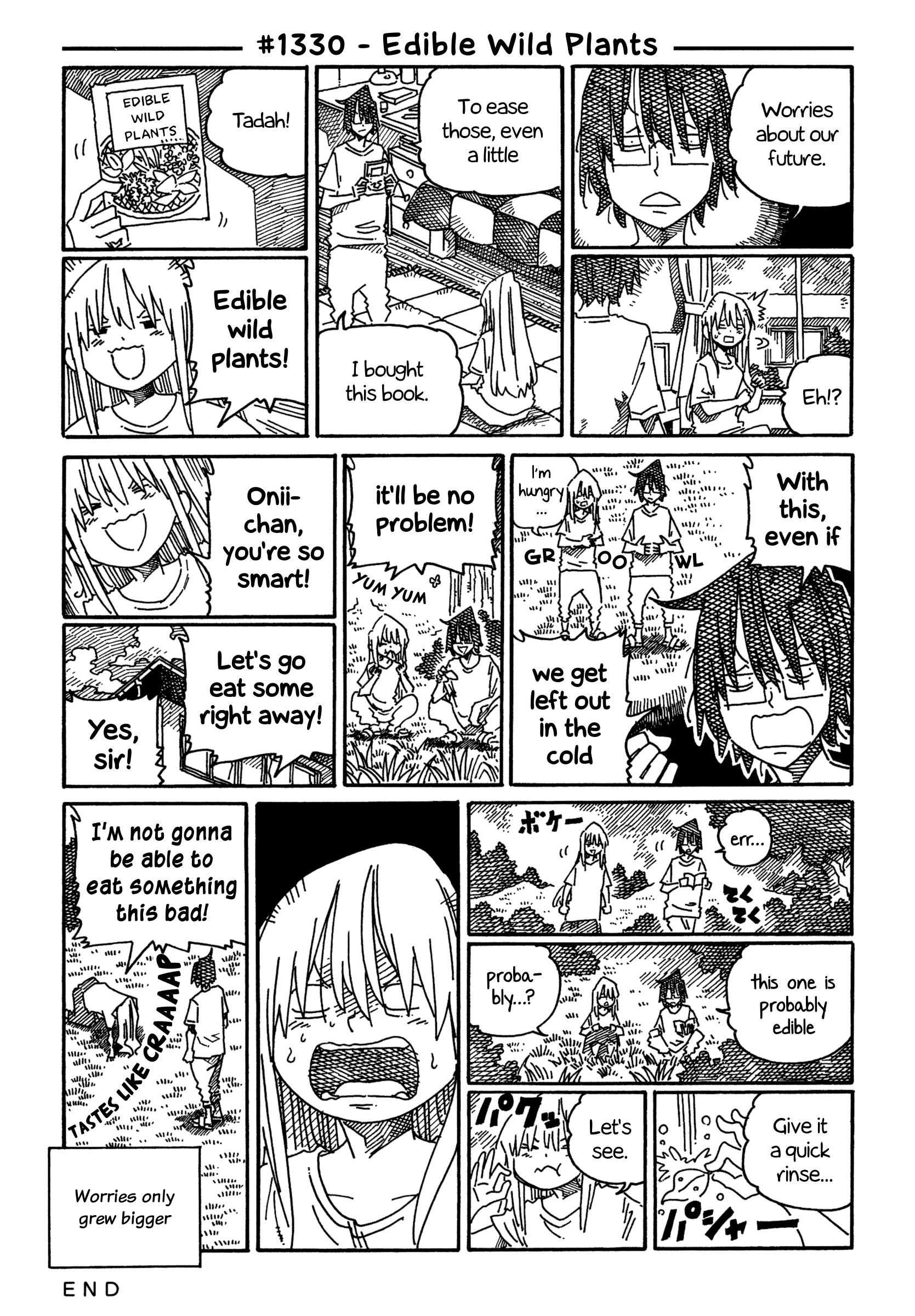 Hatarakanai Futari (The Jobless Siblings) Chapter 1330 page 1 - Chapter 1330: Edible Wild Plants