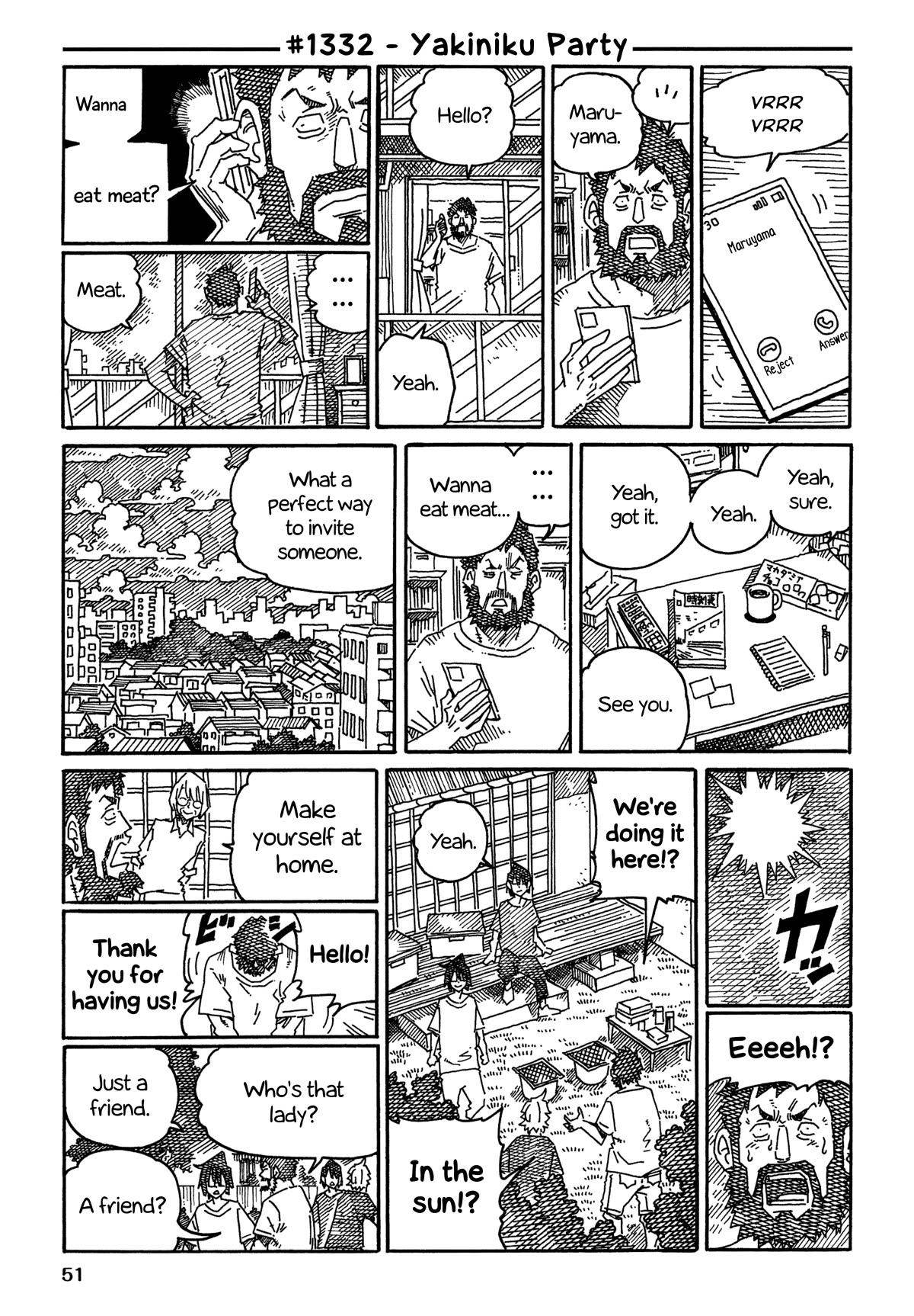 Hatarakanai Futari (The Jobless Siblings) Chapter 1332 page 1 - Chapter 1332: Yakiniku Party