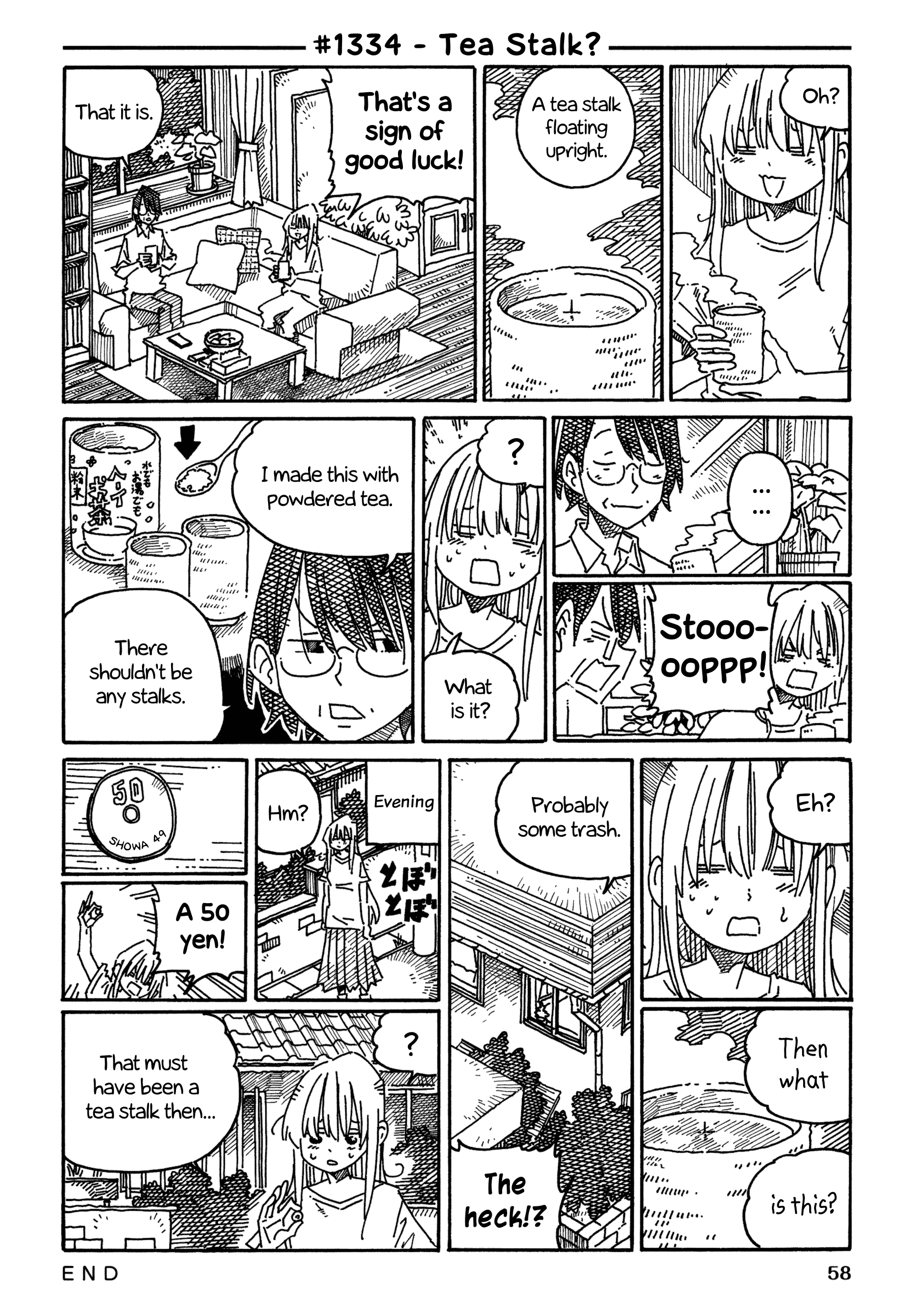 Hatarakanai Futari (The Jobless Siblings) Chapter 1334 page 1 - Chapter 1334: Tea Stalk?
