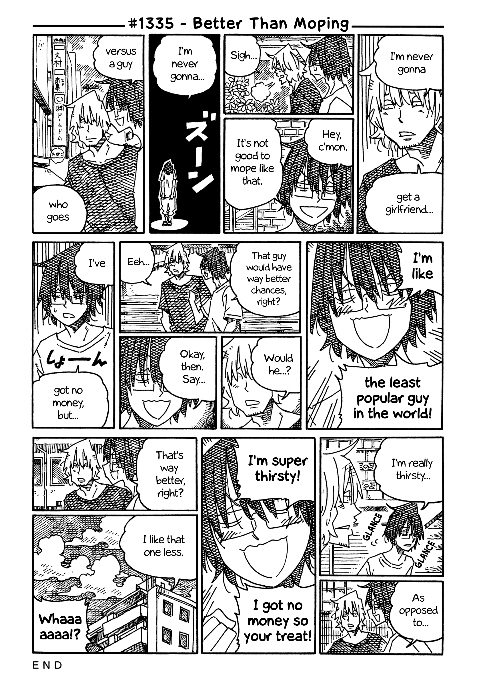 Hatarakanai Futari (The Jobless Siblings) Chapter 1335 page 1 - Chapter 1335: Better Than Moping