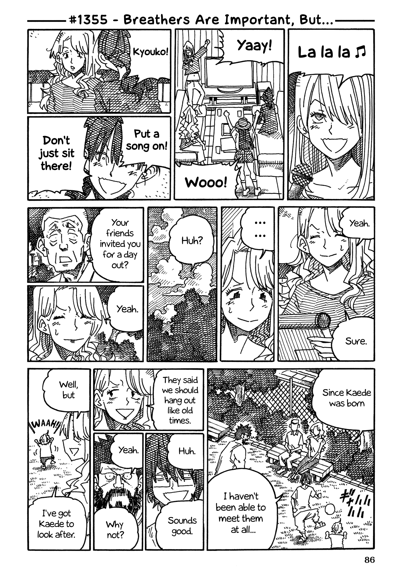 Hatarakanai Futari (The Jobless Siblings) Chapter 1355 page 1 - Chapter 1355: Breathers Are Important, But...