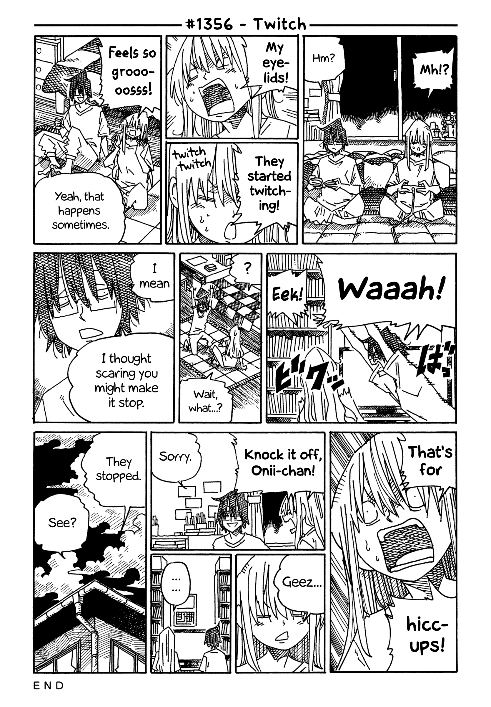 Hatarakanai Futari (The Jobless Siblings) Chapter 1356 page 1 - Chapter 1356: Twitch