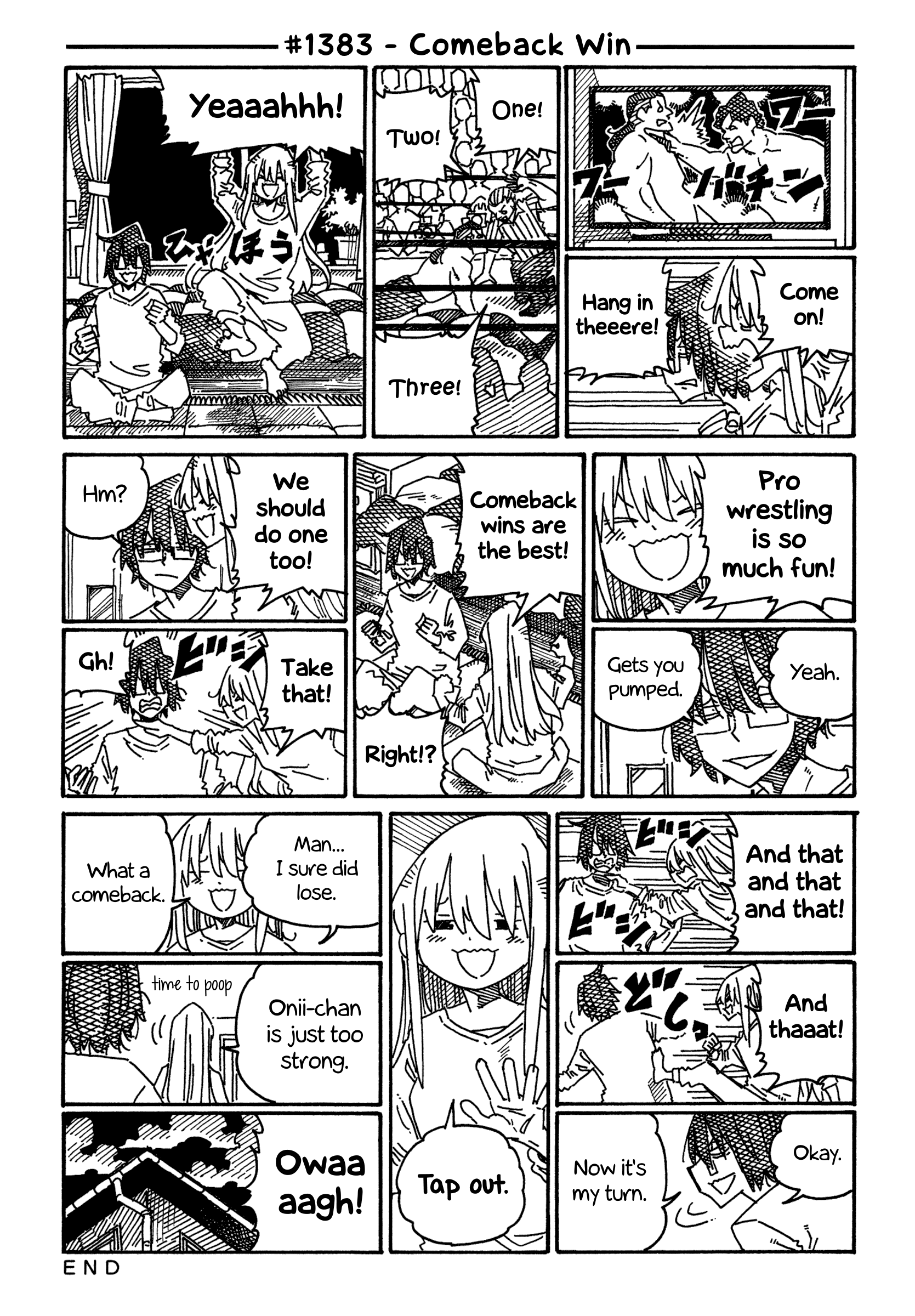 Hatarakanai Futari (The Jobless Siblings) Chapter 1383 page 1 - Chapter 1383: Comeback Win