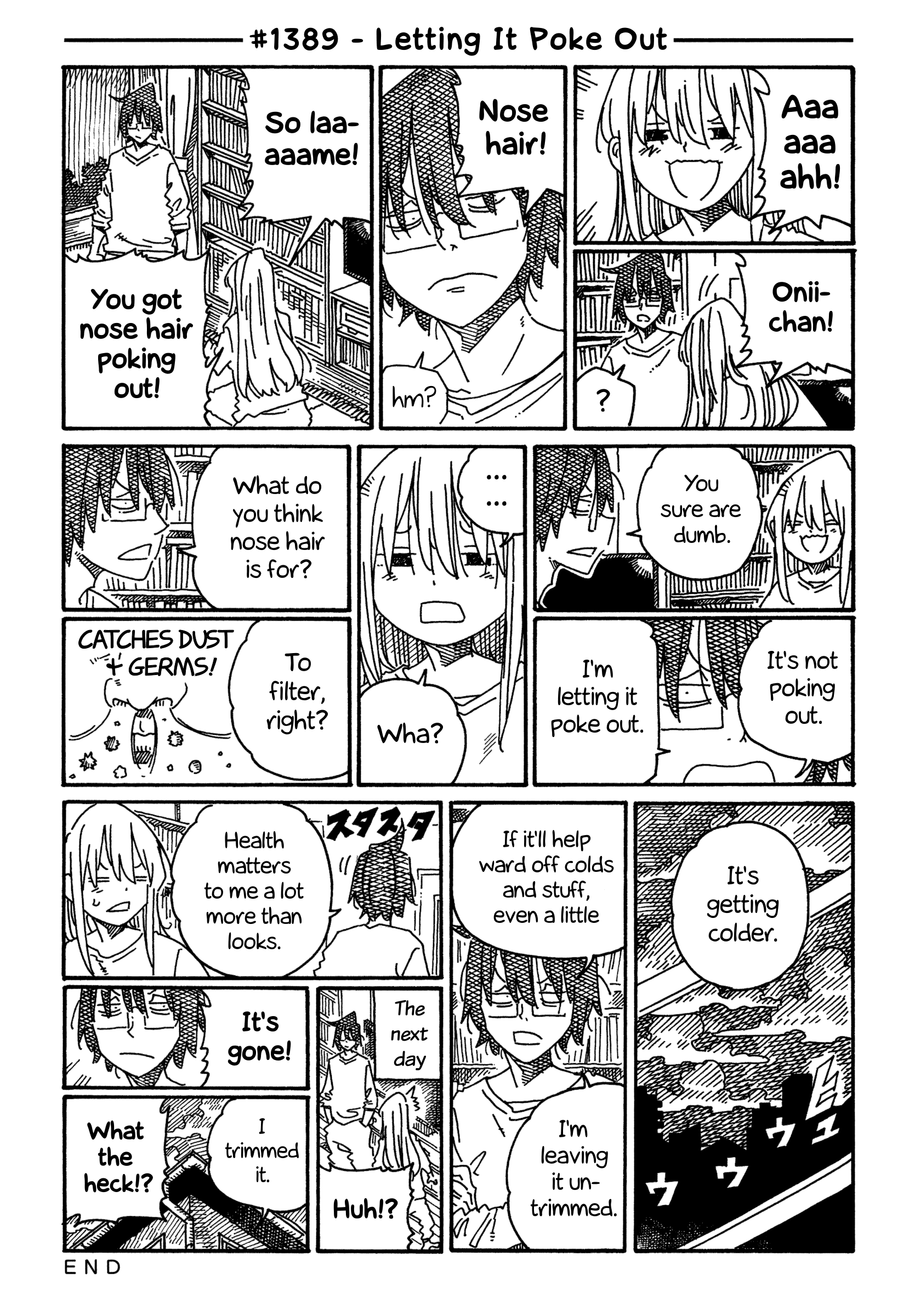 Hatarakanai Futari (The Jobless Siblings) Chapter 1389 page 1 - Chapter 1389: Letting It Poke Out