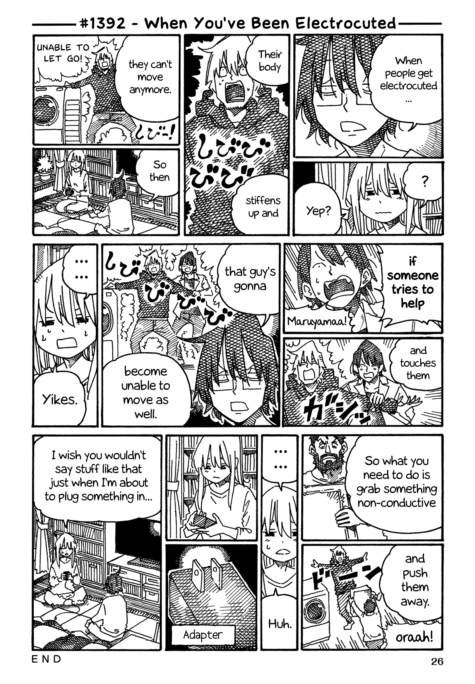 Hatarakanai Futari (The Jobless Siblings) Chapter 1392 page 1 - Chapter 1392: When You've Been Electrocuted