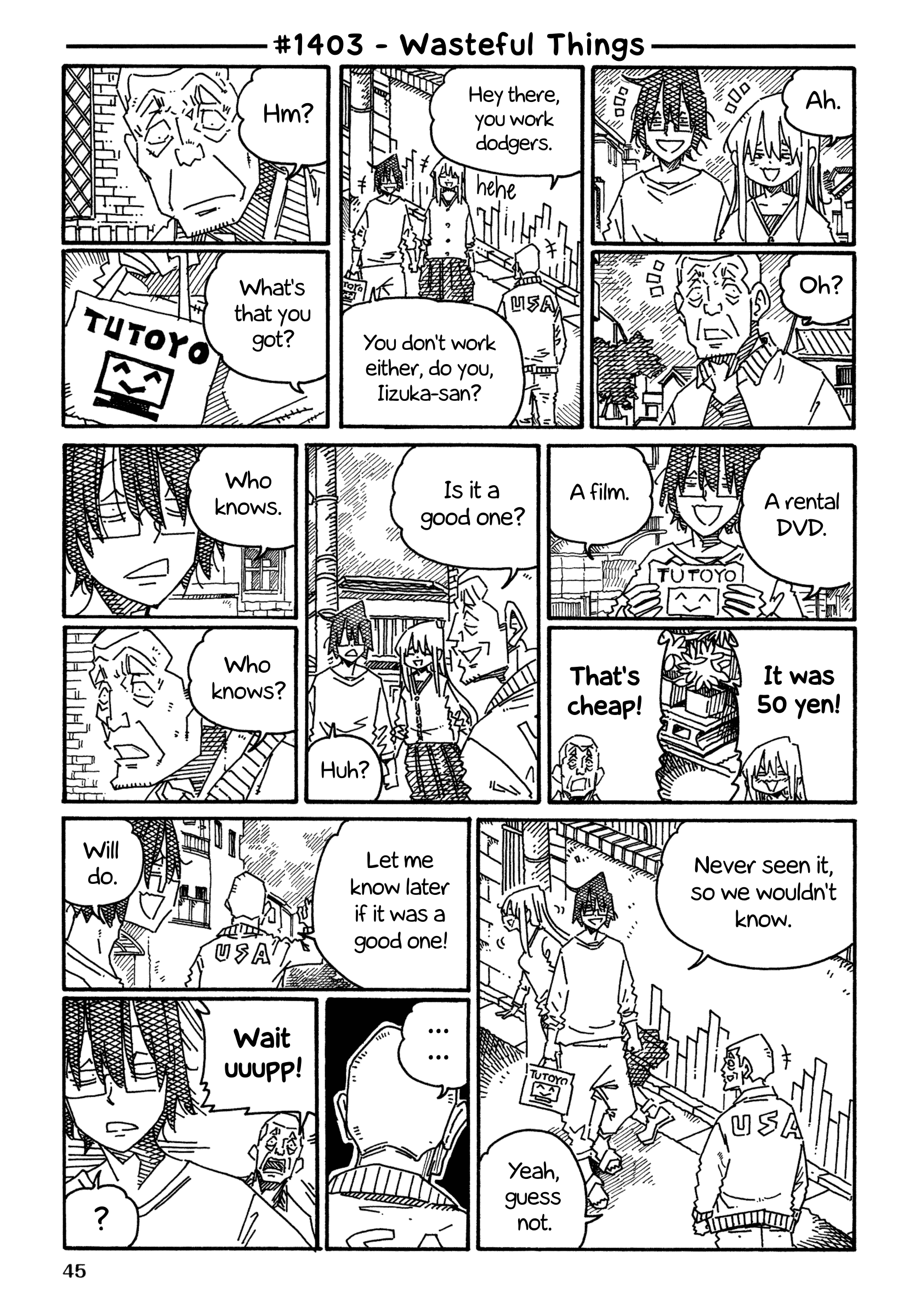 Hatarakanai Futari (The Jobless Siblings) Chapter 1403 page 1 - Chapter 1403: Wasteful Things