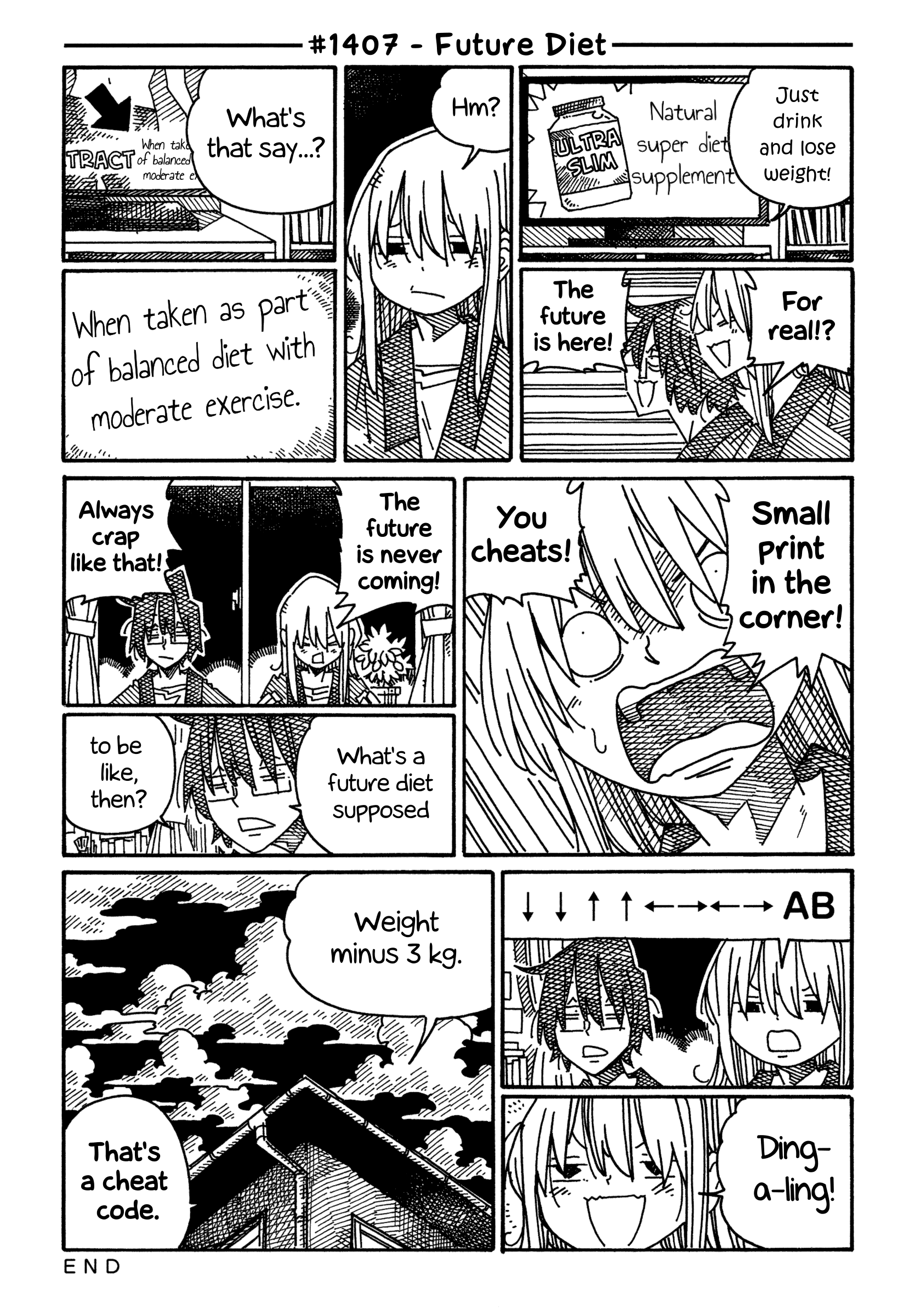 Hatarakanai Futari (The Jobless Siblings) Chapter 1407 page 1 - Chapter 1407: Future Diet