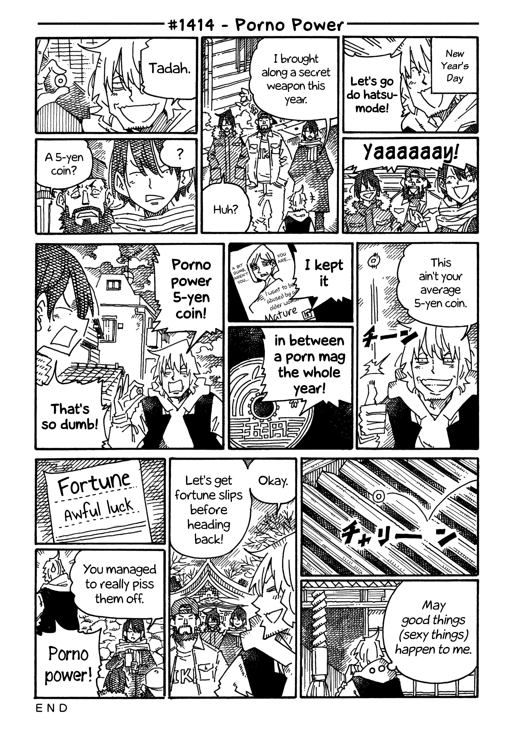 Hatarakanai Futari (The Jobless Siblings) Chapter 1414 page 1 - Chapter 1414: Porno Power