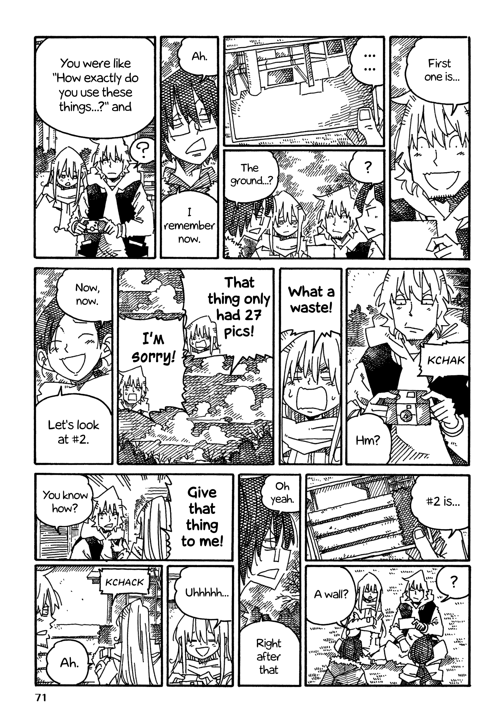 Hatarakanai Futari (The Jobless Siblings) Chapter 1415 page 2 - Chapter 1415: Disposable Camera