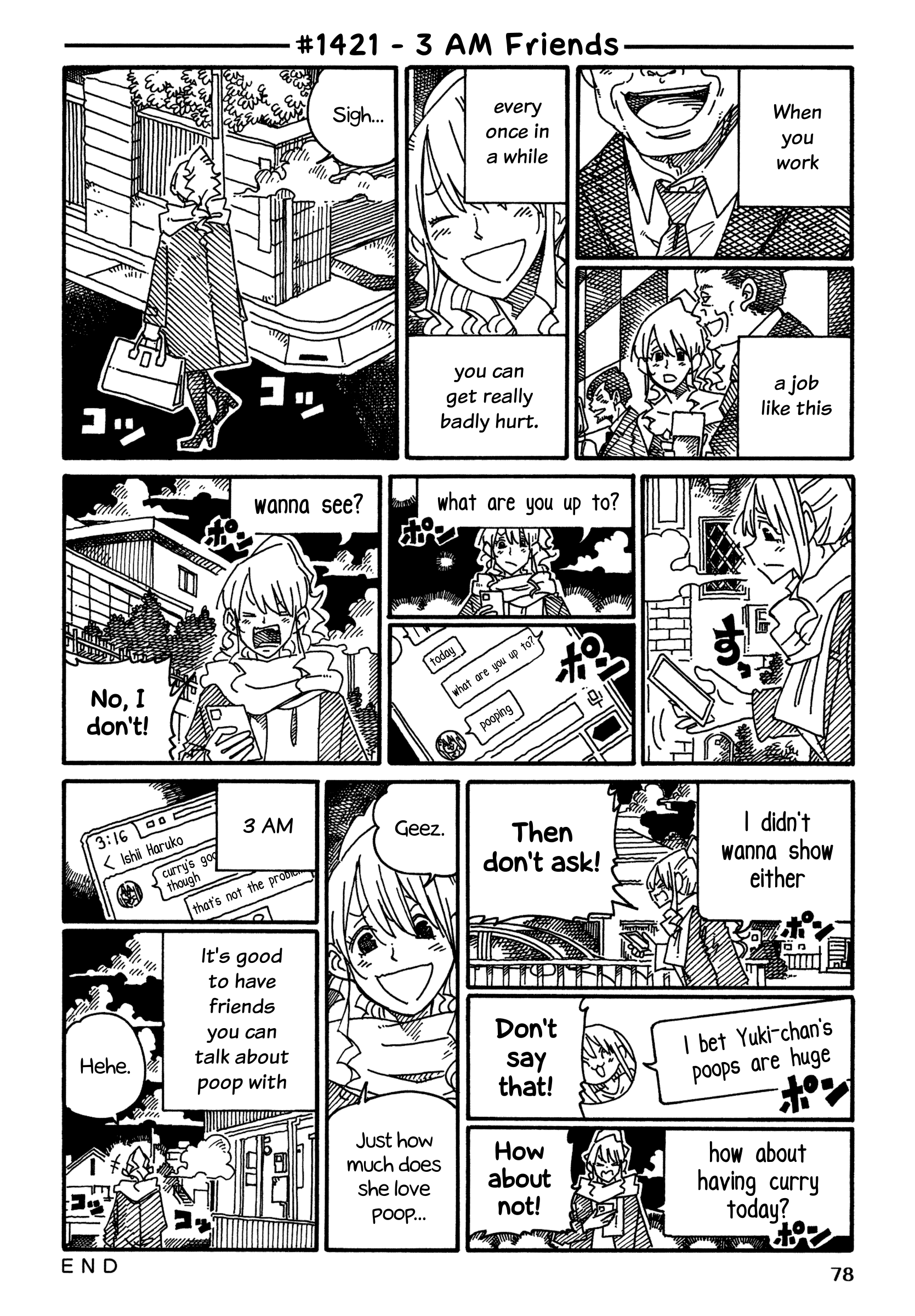 Hatarakanai Futari (The Jobless Siblings) Chapter 1421 page 1 - Chapter 1421: 3 AM Friends