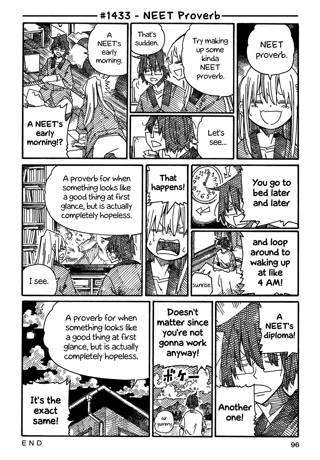 Hatarakanai Futari (The Jobless Siblings) Chapter 1433 page 1 - Chapter 1433: NEET Proverb