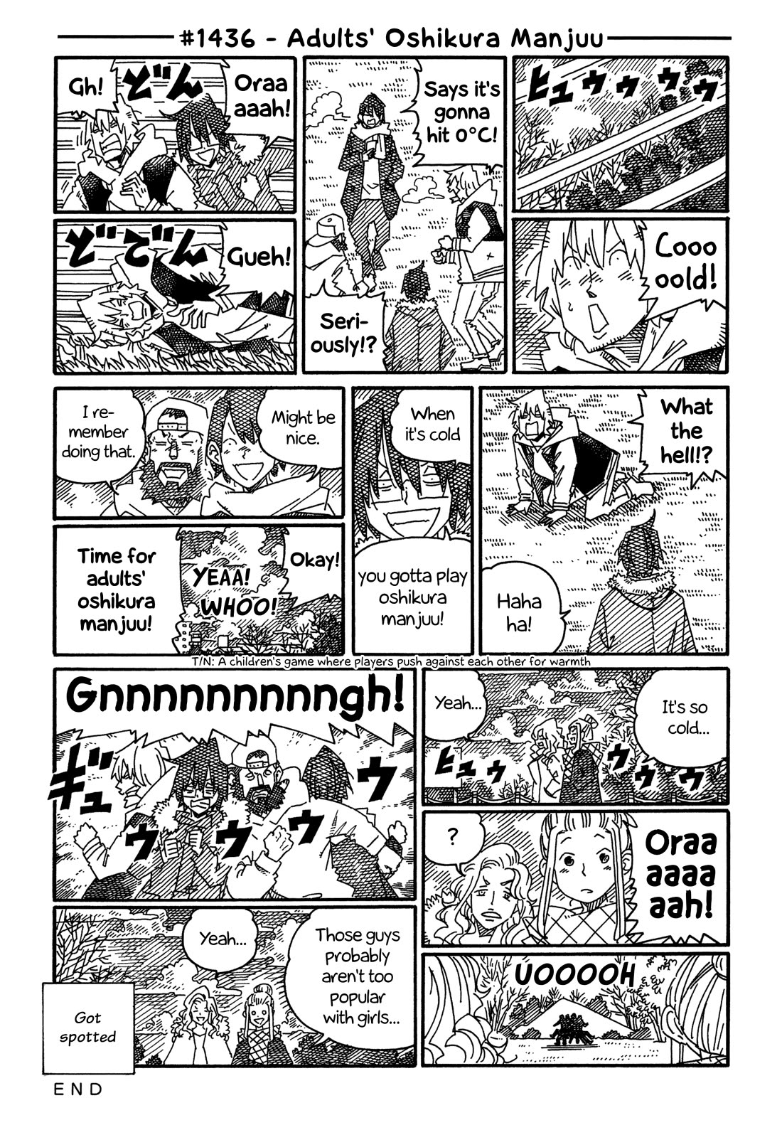 Hatarakanai Futari (The Jobless Siblings) Chapter 1436 page 1 - Chapter 1436: Adults' Oshikura Manjuu