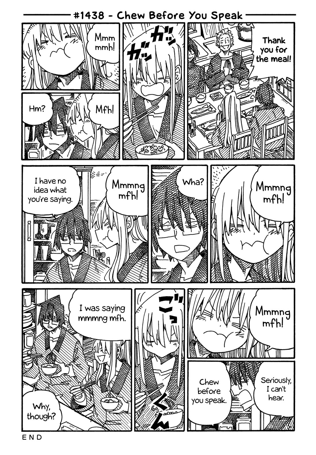 Hatarakanai Futari (The Jobless Siblings) Chapter 1438 page 1 - Chapter 1438: Chew Before You Speak