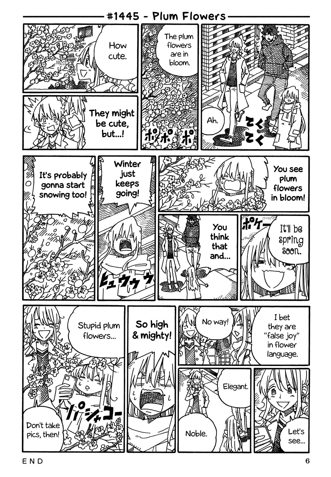 Hatarakanai Futari (The Jobless Siblings) Chapter 1445 page 1 - Chapter 1445: Plum Flowers